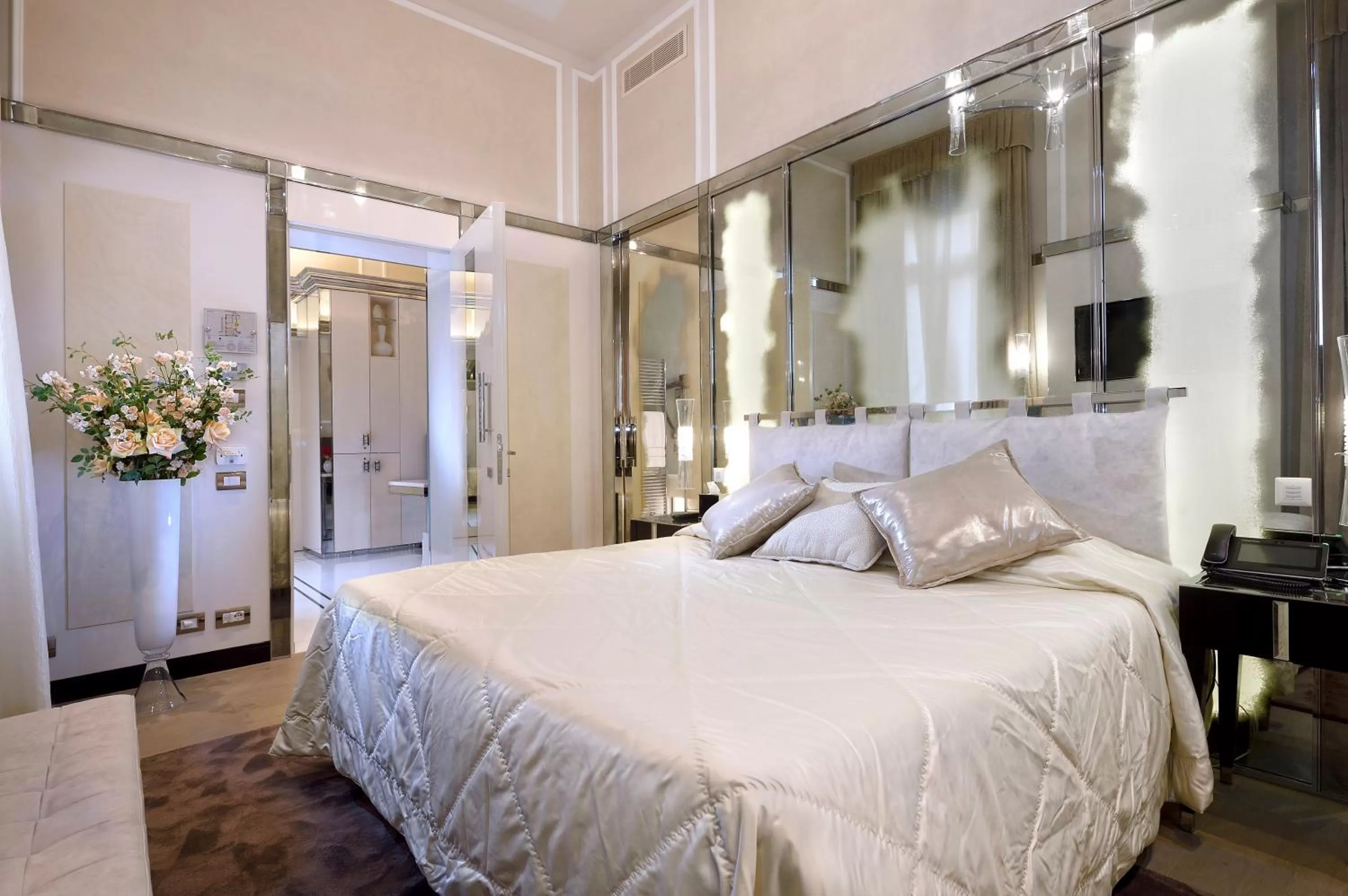 Bed in Hotel Palazzetto Madonna