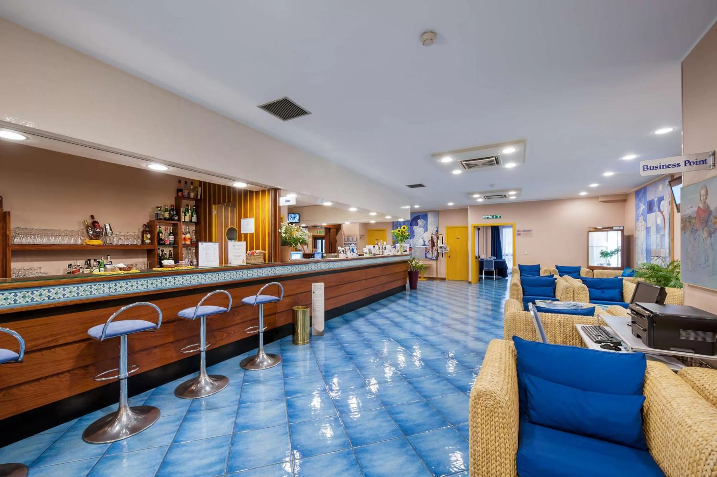 Lounge or bar in Best Western Hotel Mediterraneo