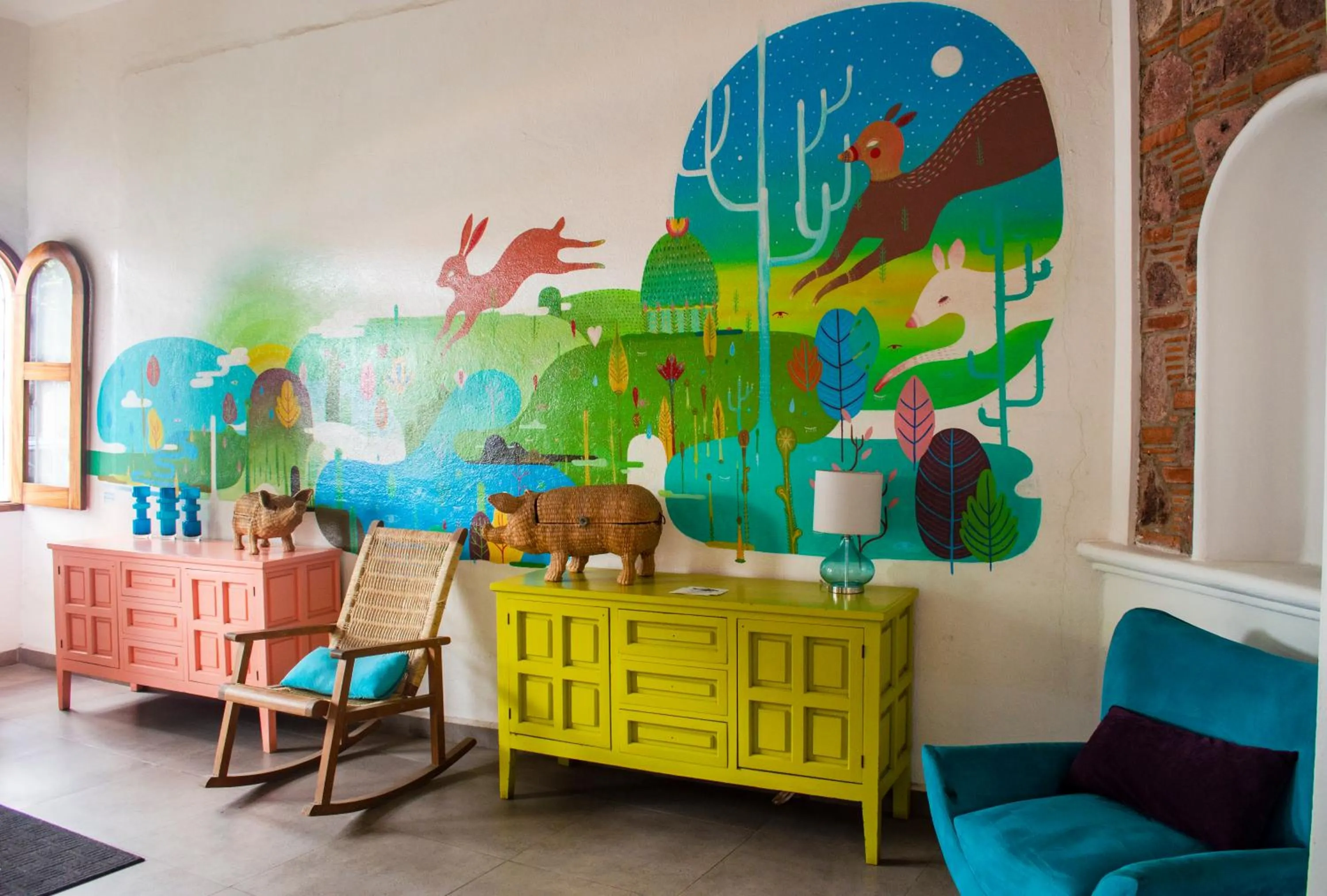 Living room in Amapas Apartments Puerto Vallarta