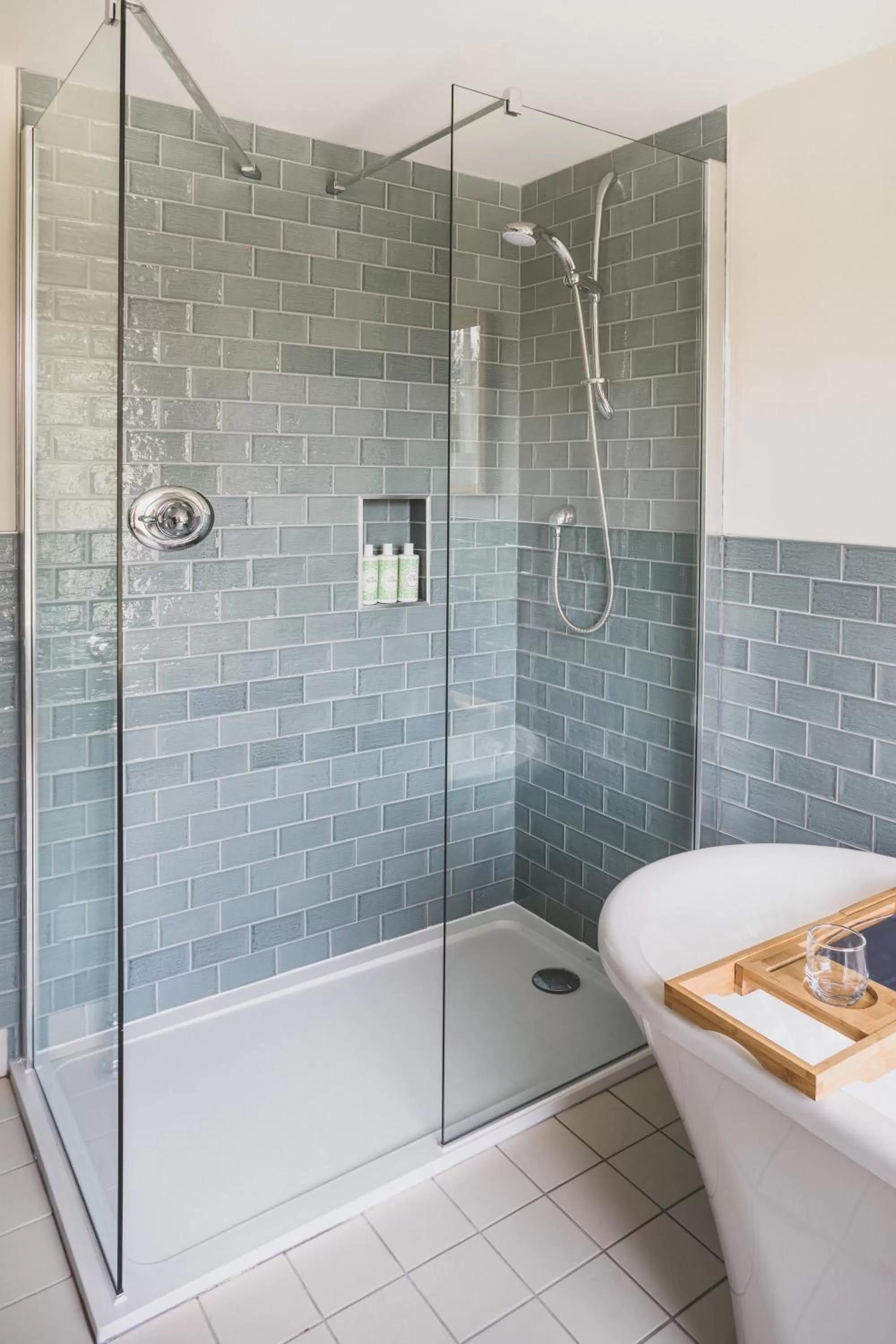 Shower in The Clive Arms