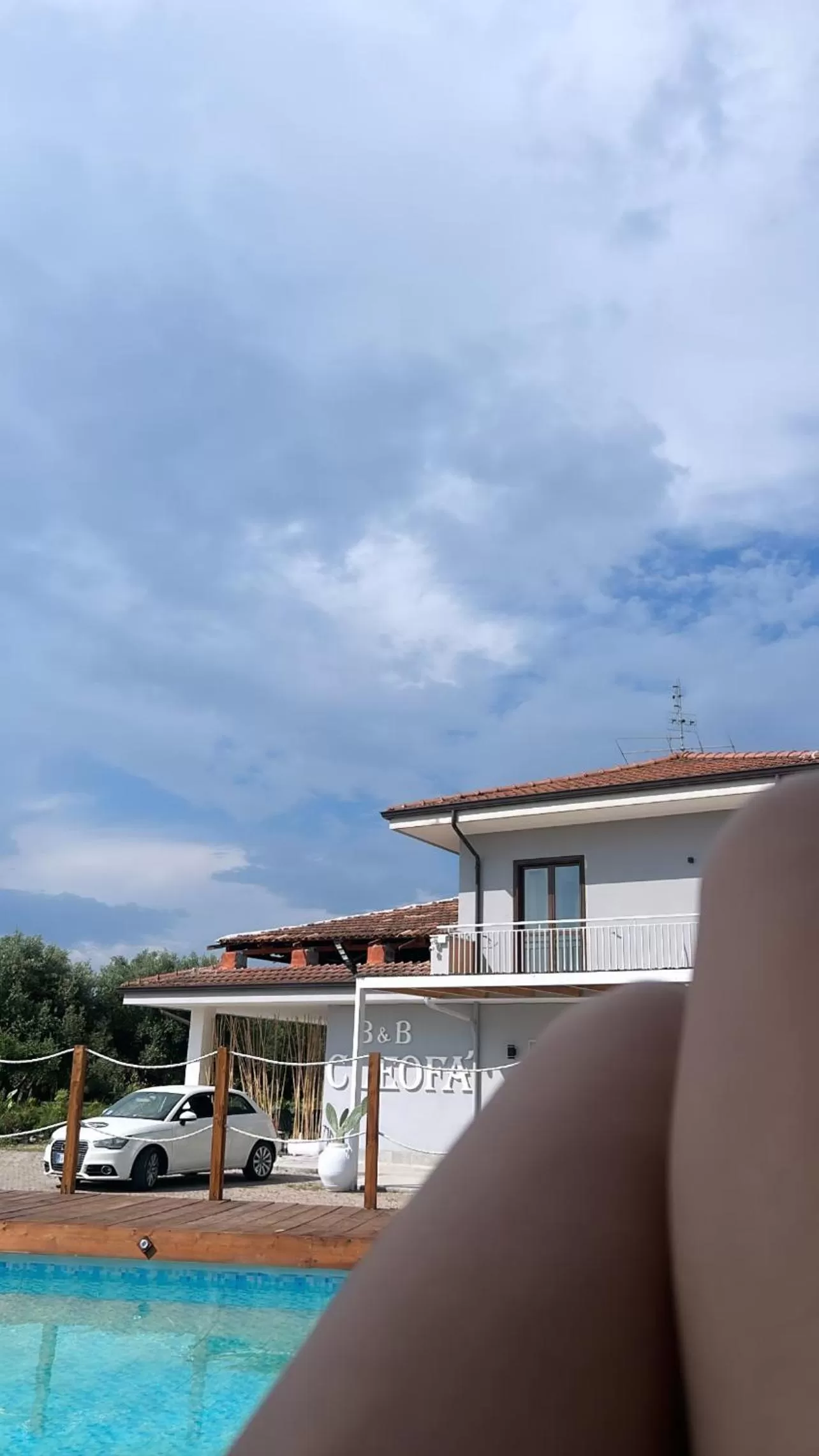 Property building, Swimming Pool in B&B Cleofà Paestum