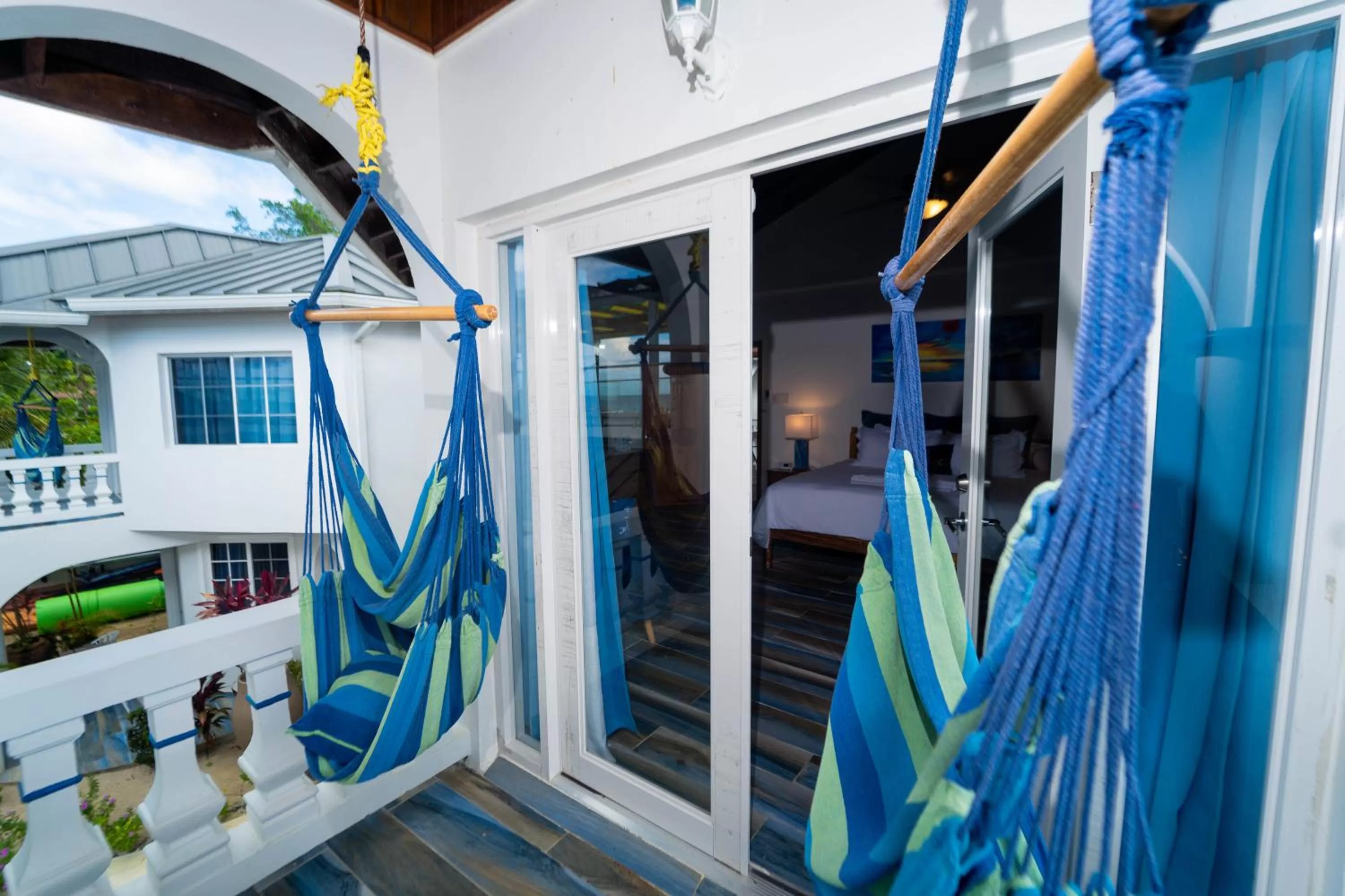 Patio in Blue Skies Beach Resort