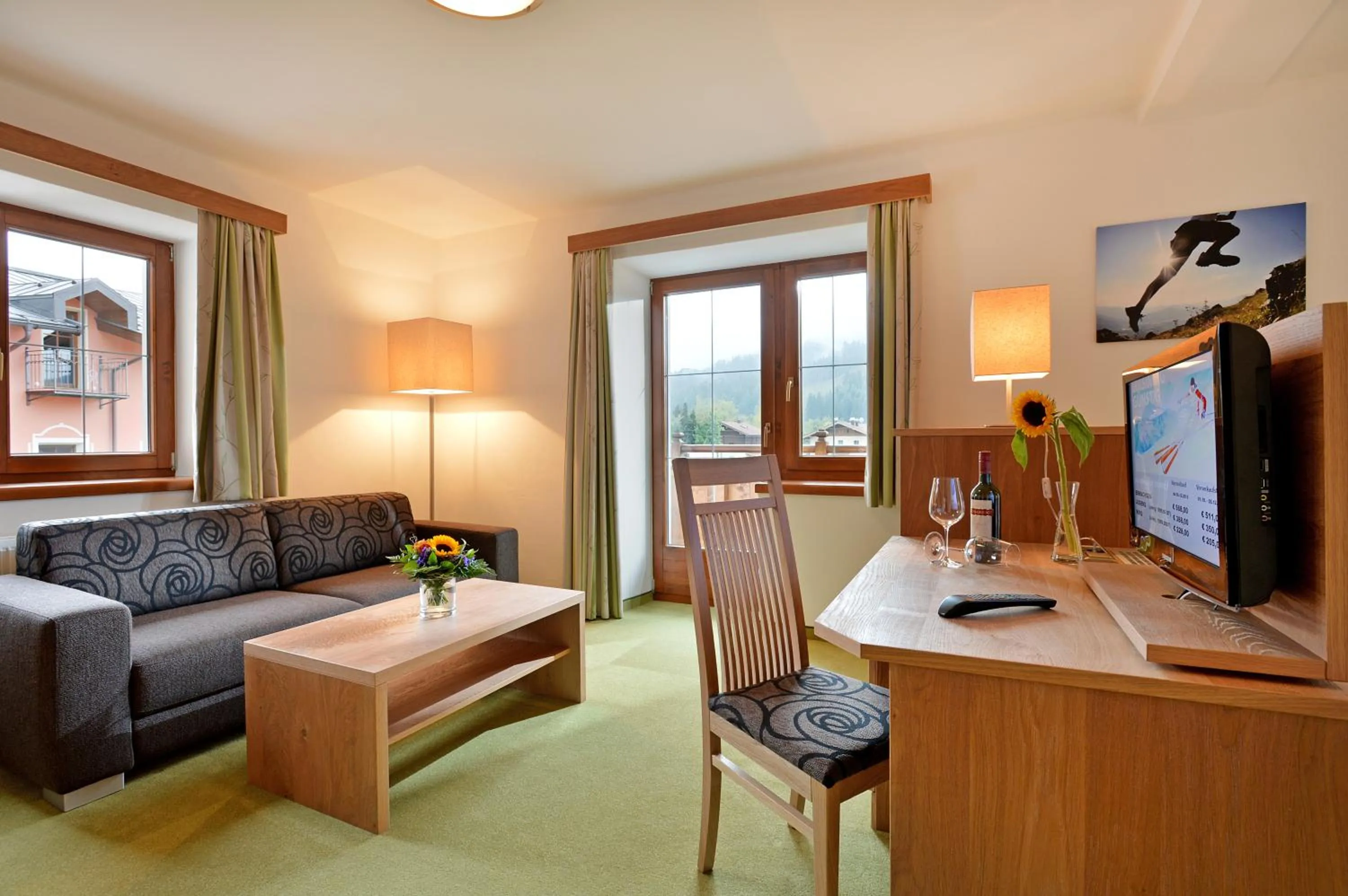 Seating area in Hotel Reitlwirt