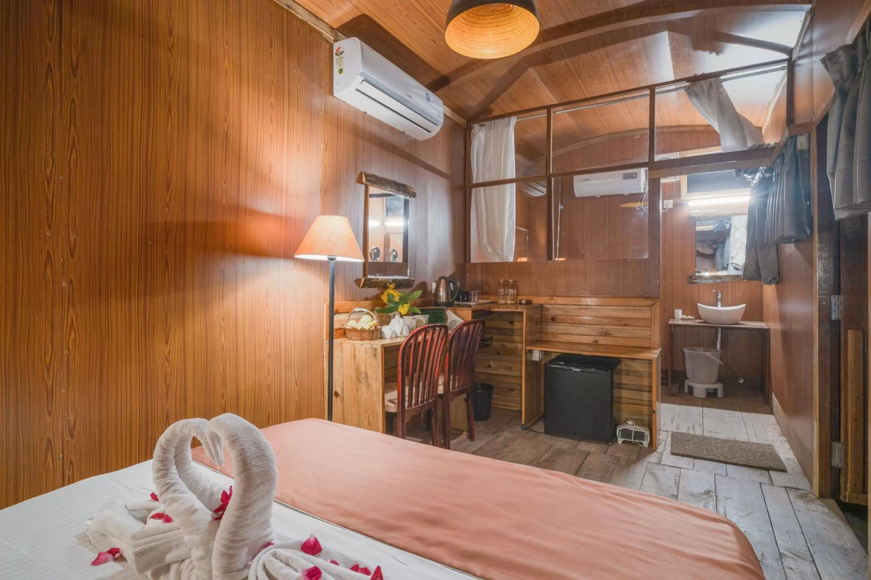 Bed in LaHermitage Resort