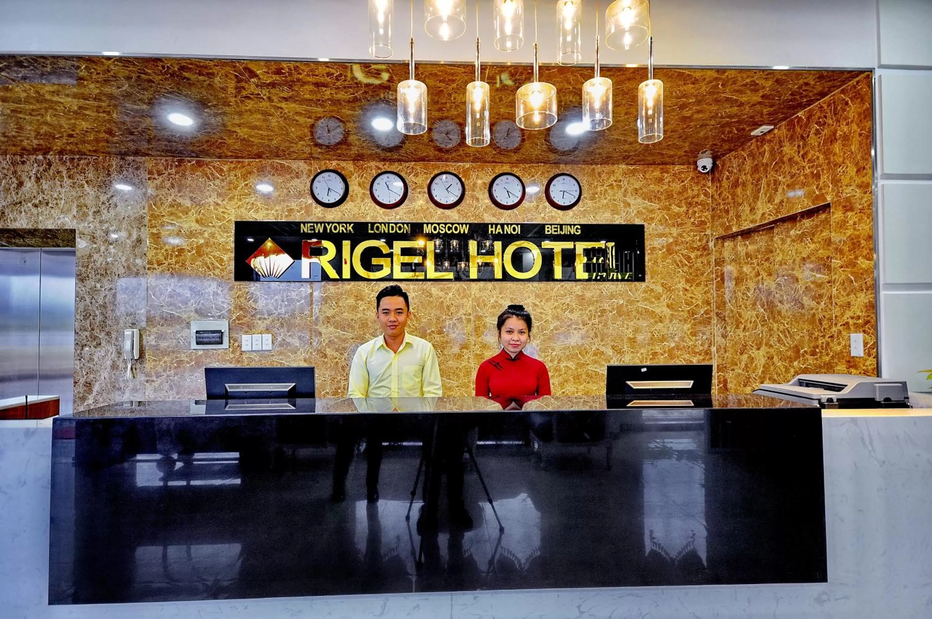 Property building in Rigel Hotel