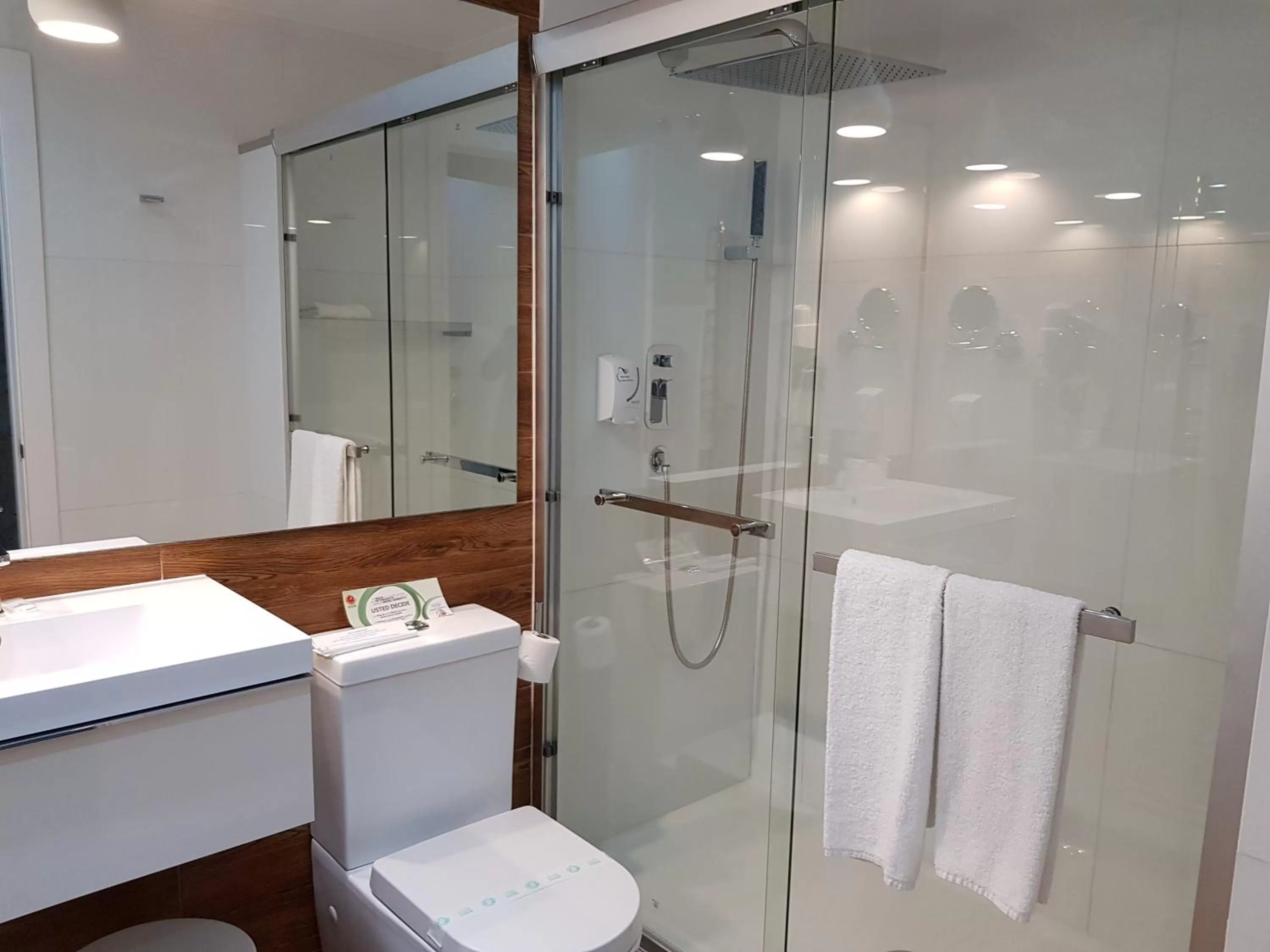 Shower in Hotel Art Santander