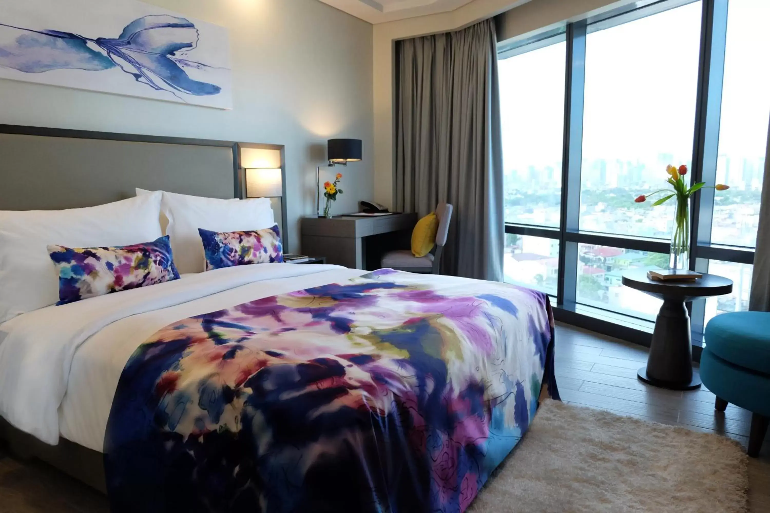 Bed in Savoy Hotel Manila Bed in Savoy Hotel Manila