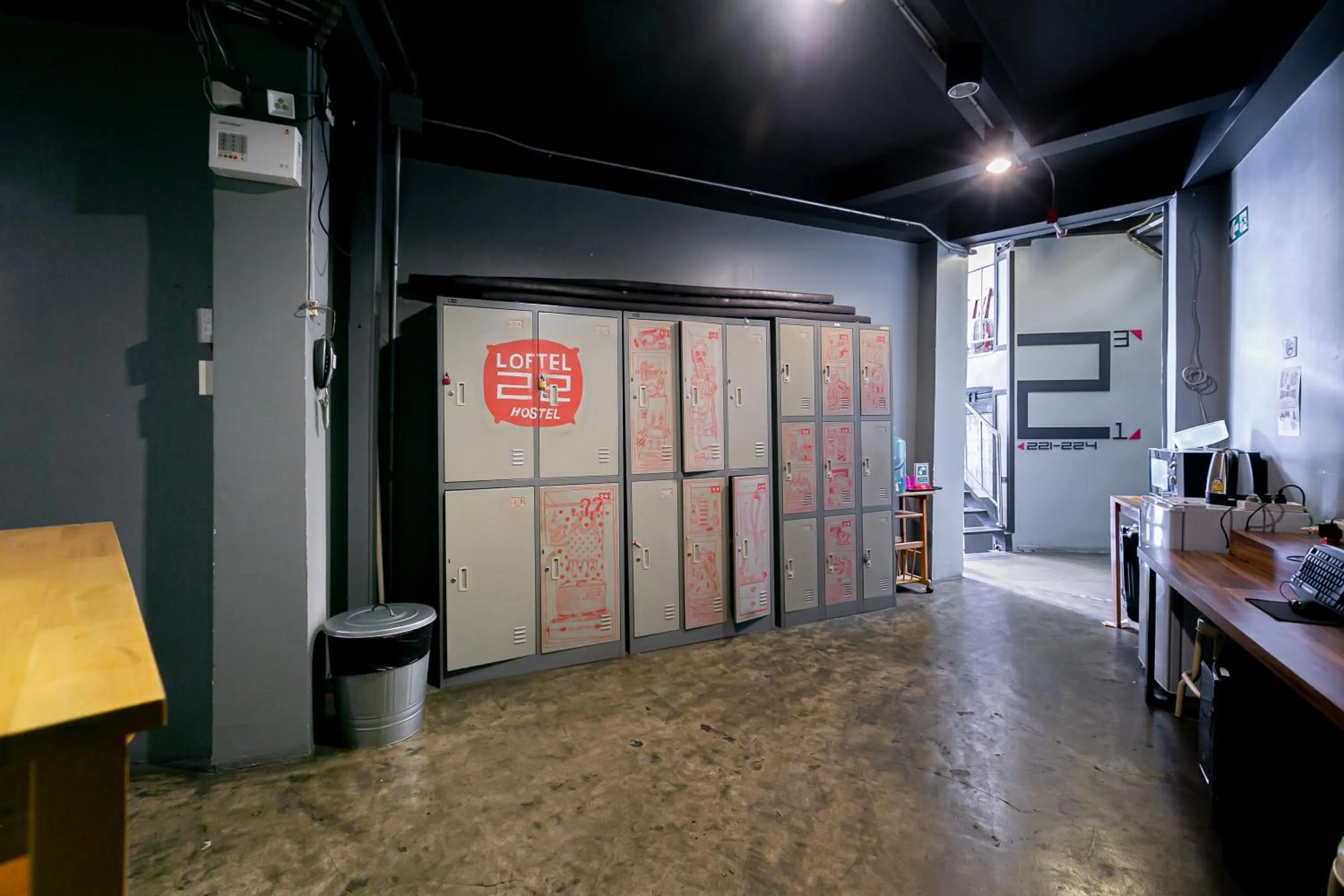 Area and facilities in Loftel 22 Hostel