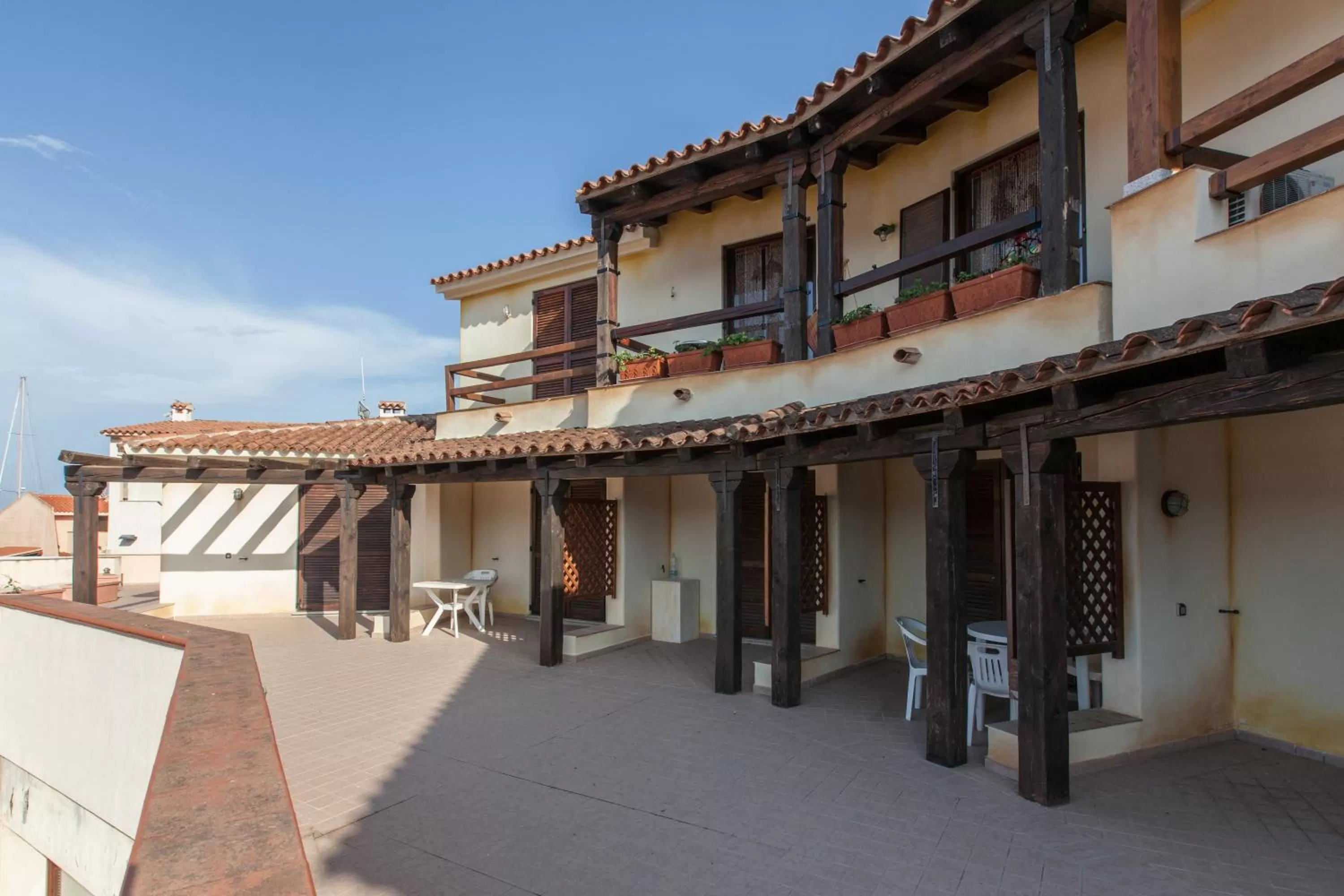 Patio in Porto Ottiolu Resort