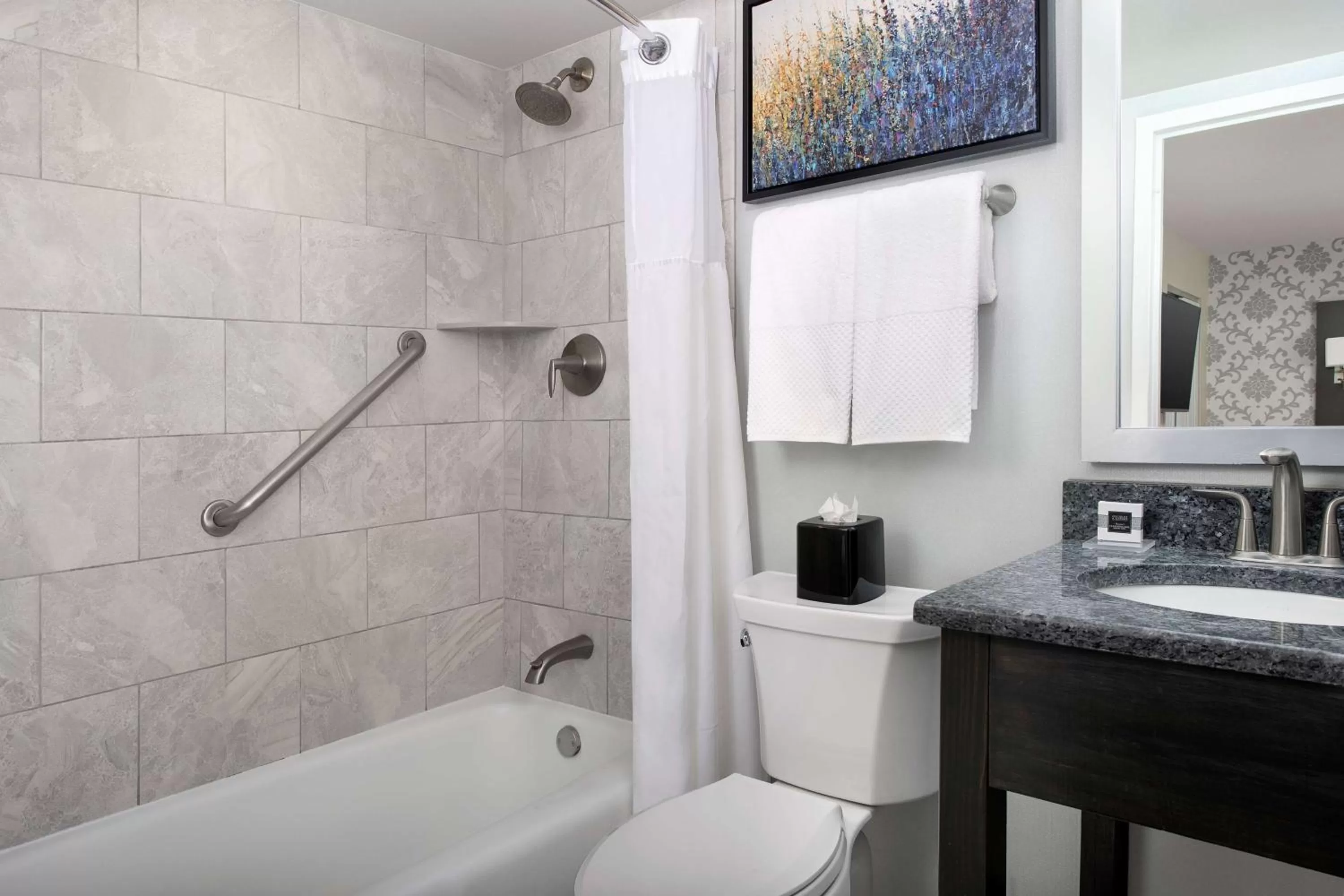 Bathroom in West End Washington DC, Tapestry Collection by Hilton