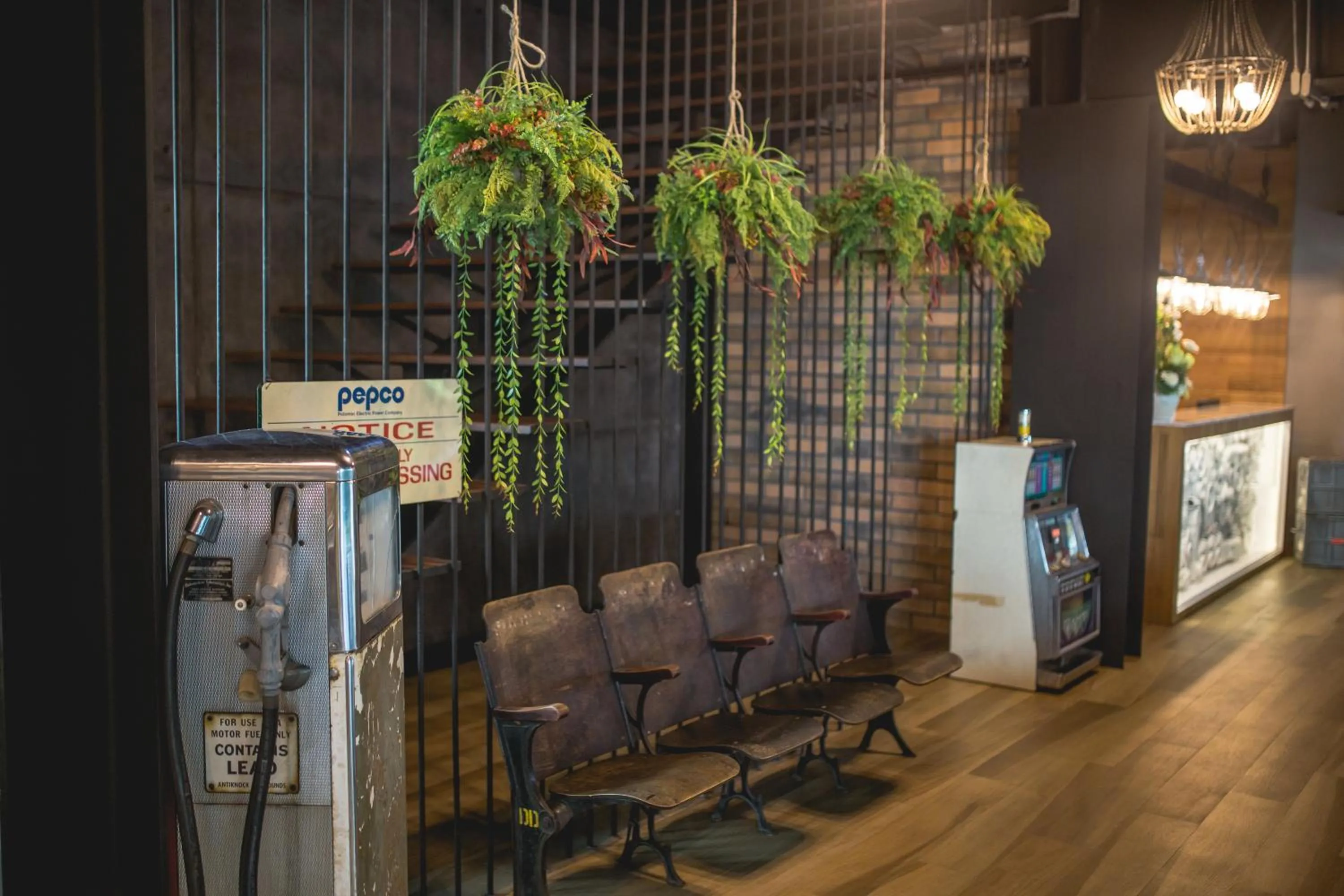 Decorative detail in Sleep Box Hotel Sukhumvit 22