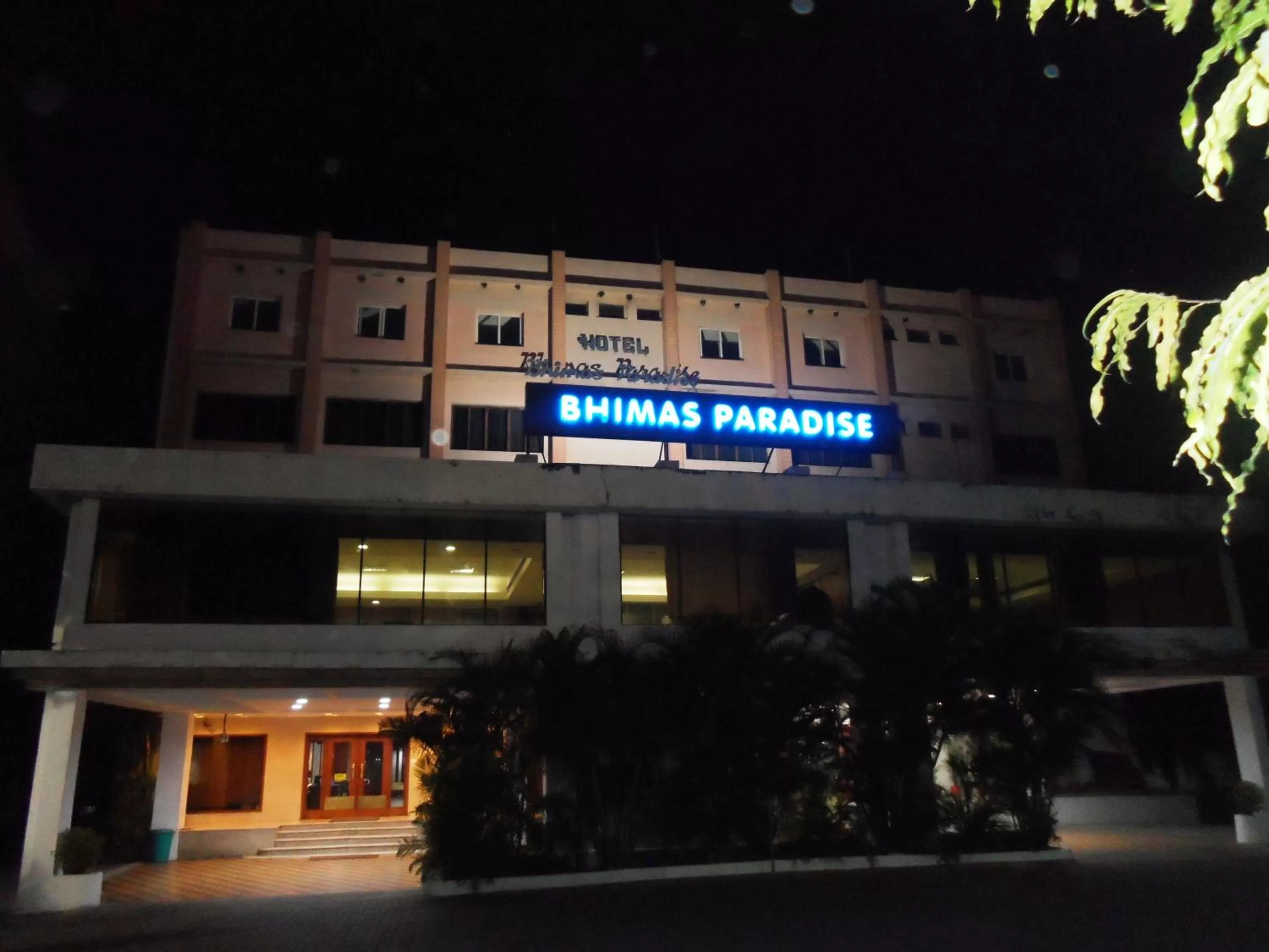 Property building in Hotel Bhimas Paradise