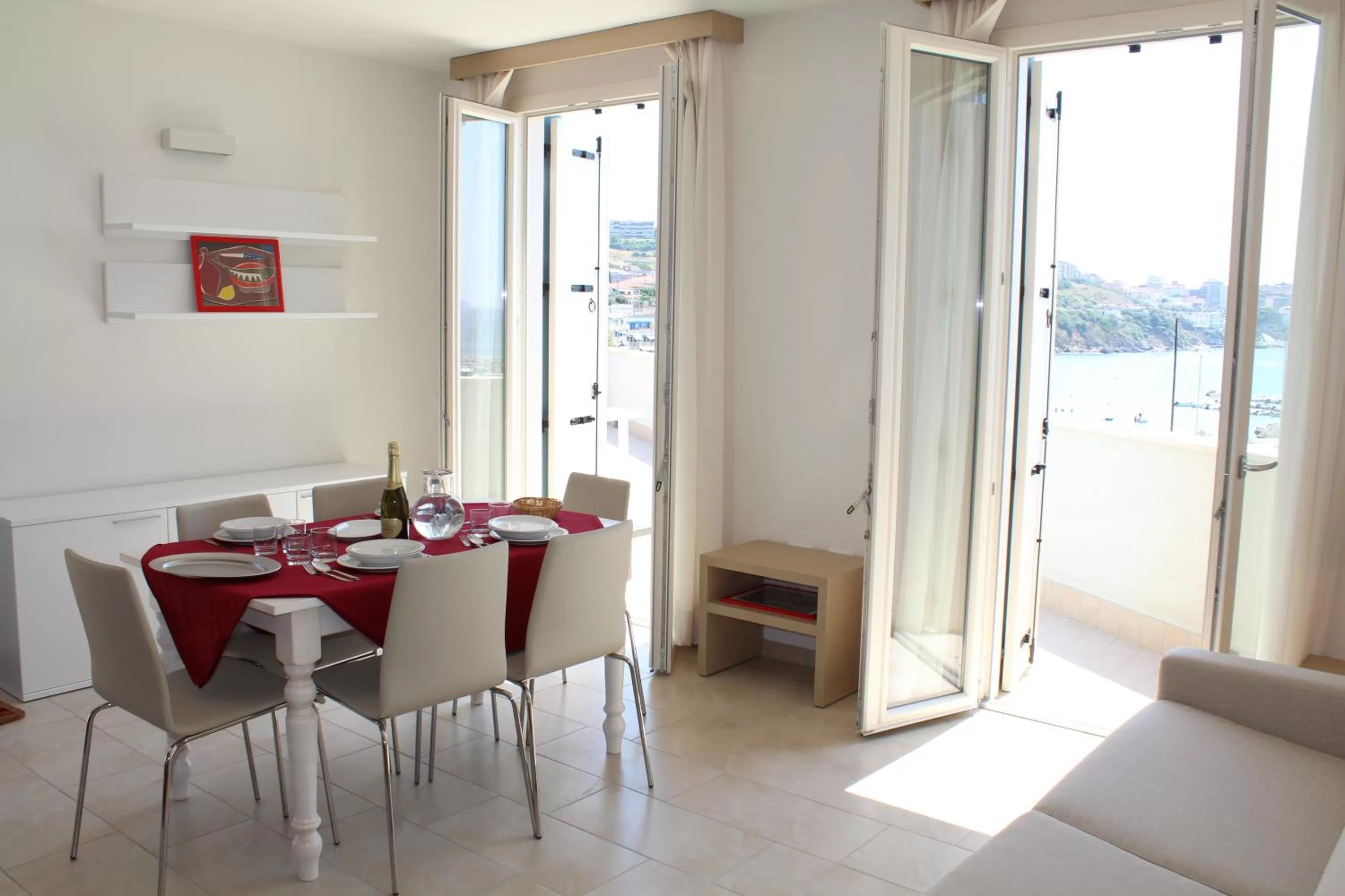Dining area in Residence Marina Salivoli