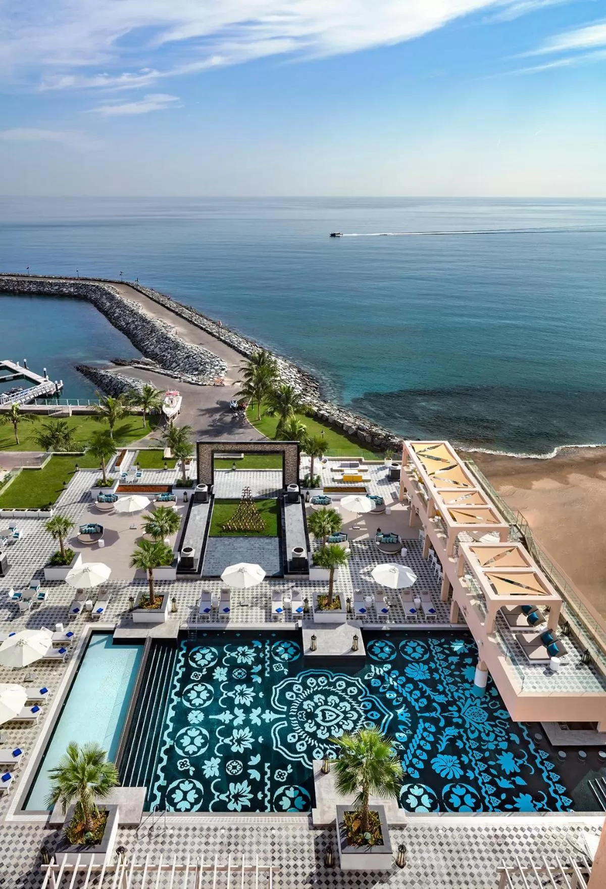 Sea view in Fairmont Fujairah Beach Resort