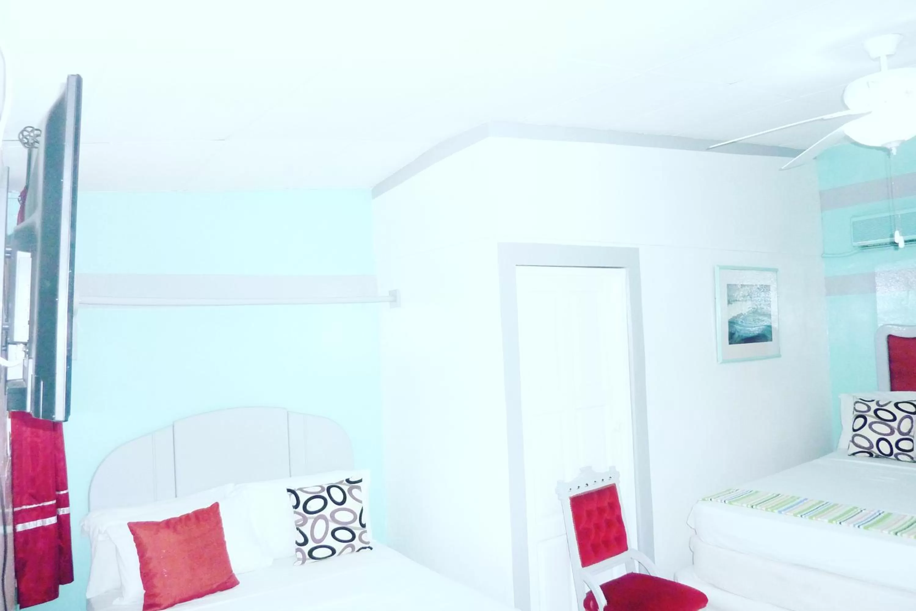 Bed in Hotel Ivania´s