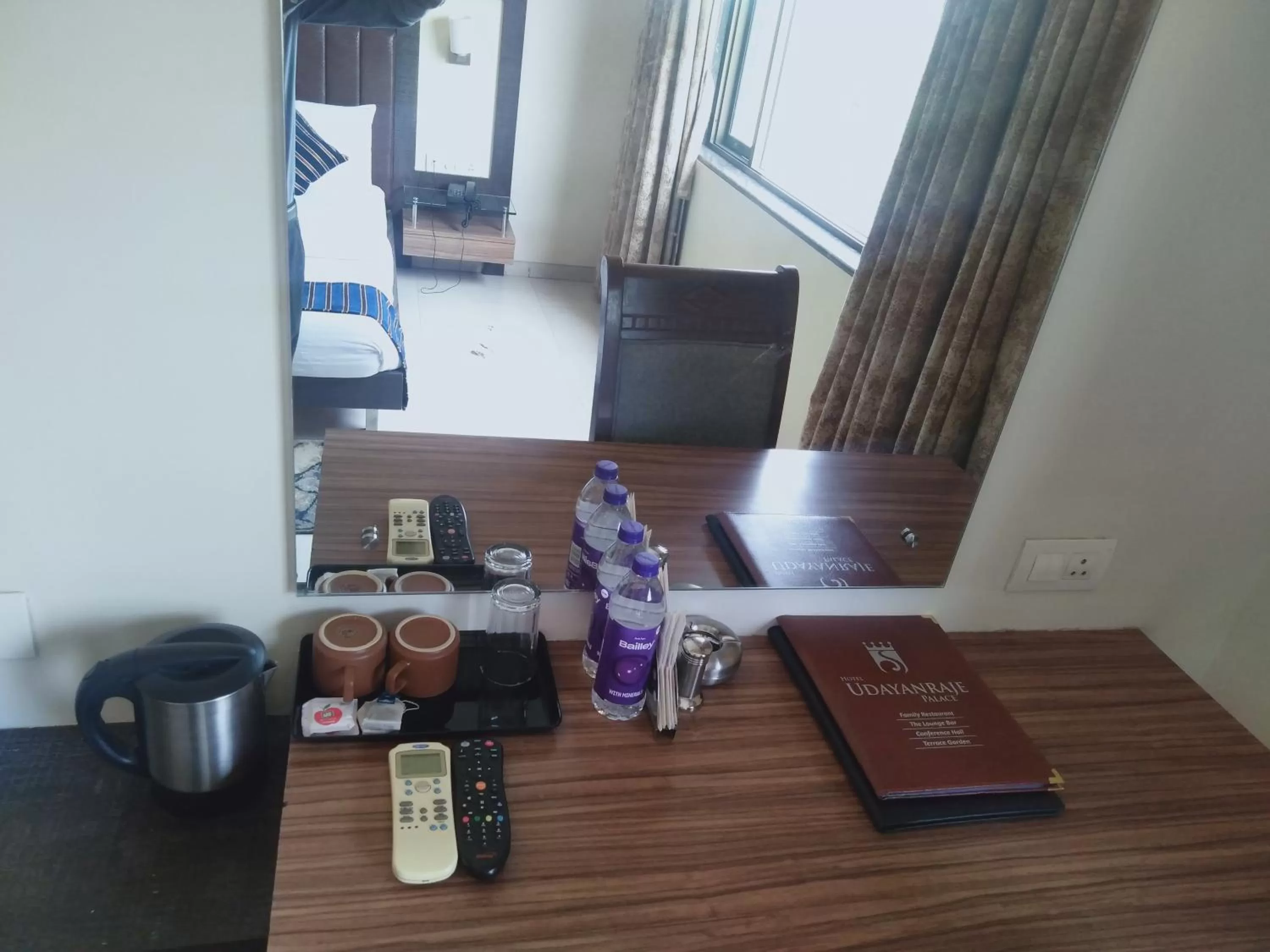 Coffee/tea facilities in Hotel Udayanraje Palace