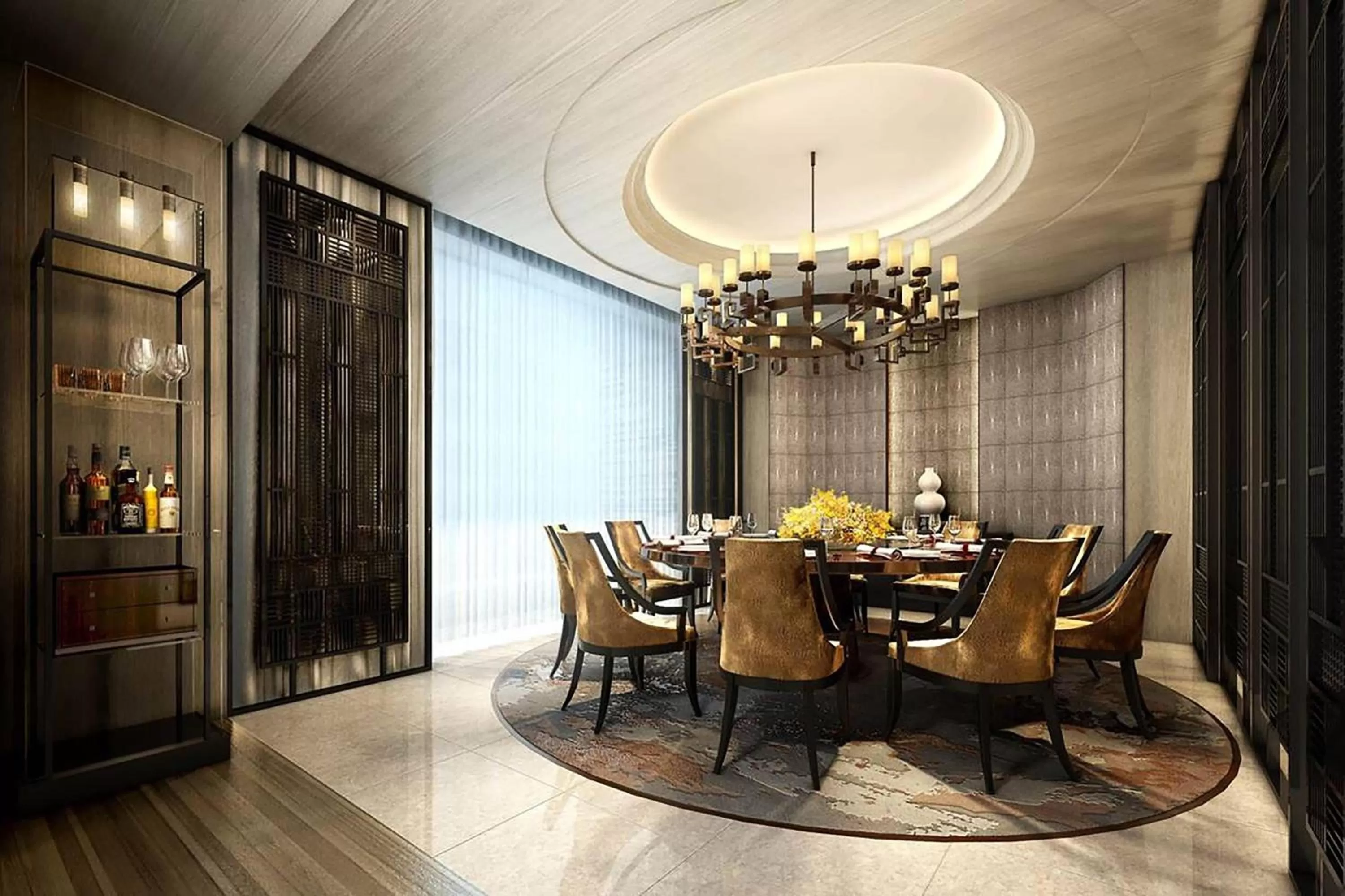 Bedroom in Renaissance Suzhou Taihu Lake Hotel