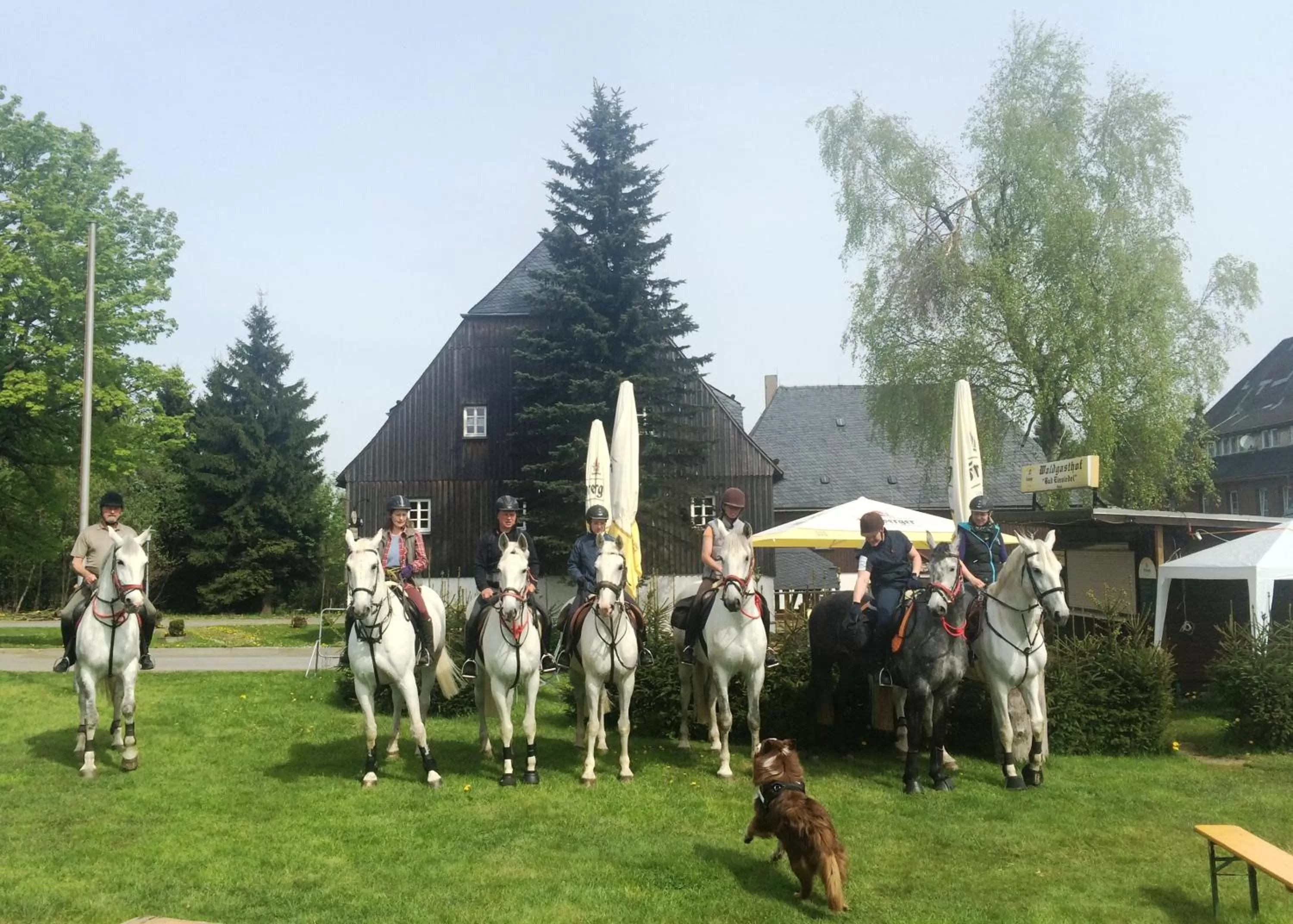 Pets, Garden in Waldgasthof Bad Einsiedel
