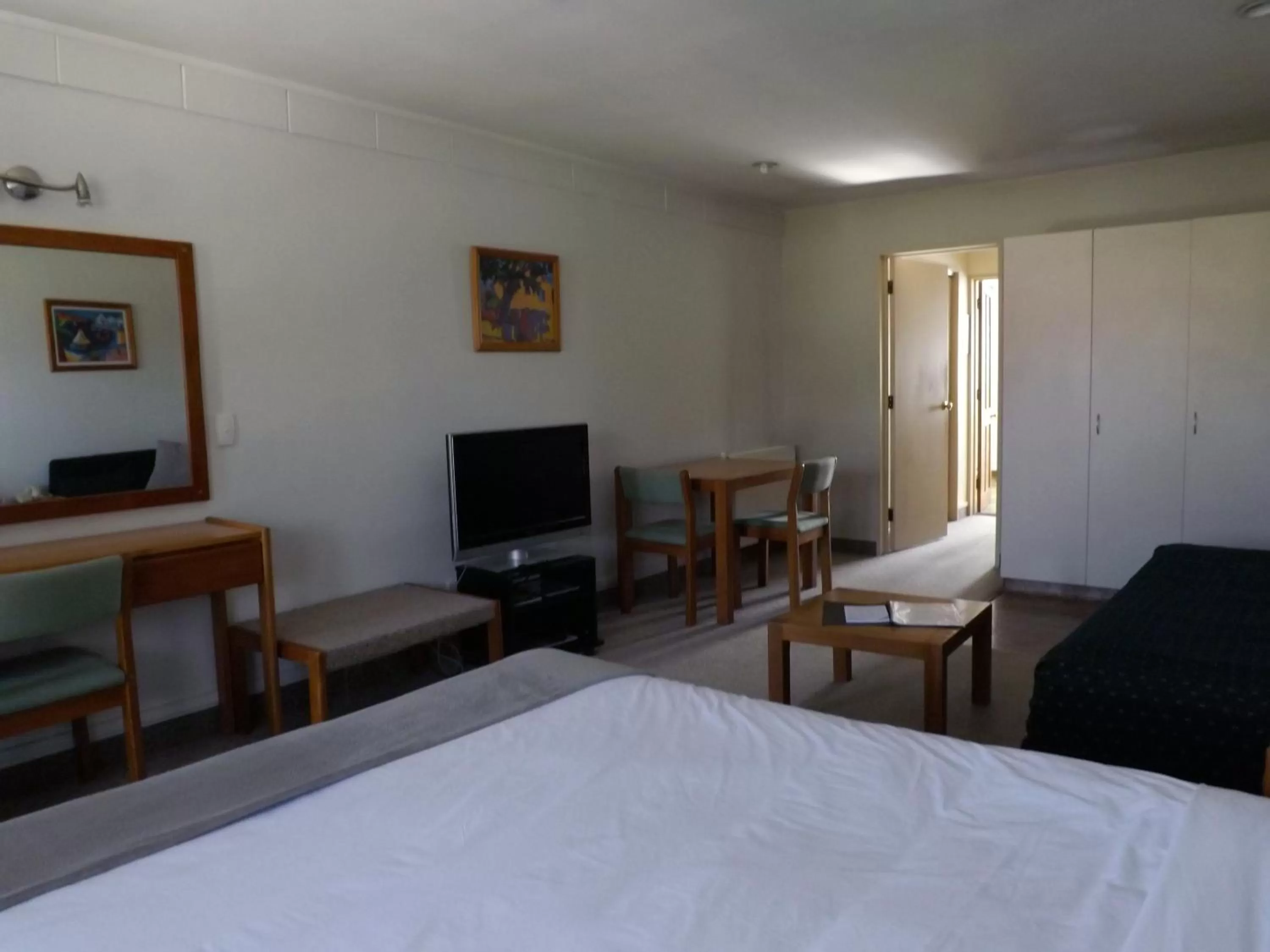 Bed in Karaka Tree Motel