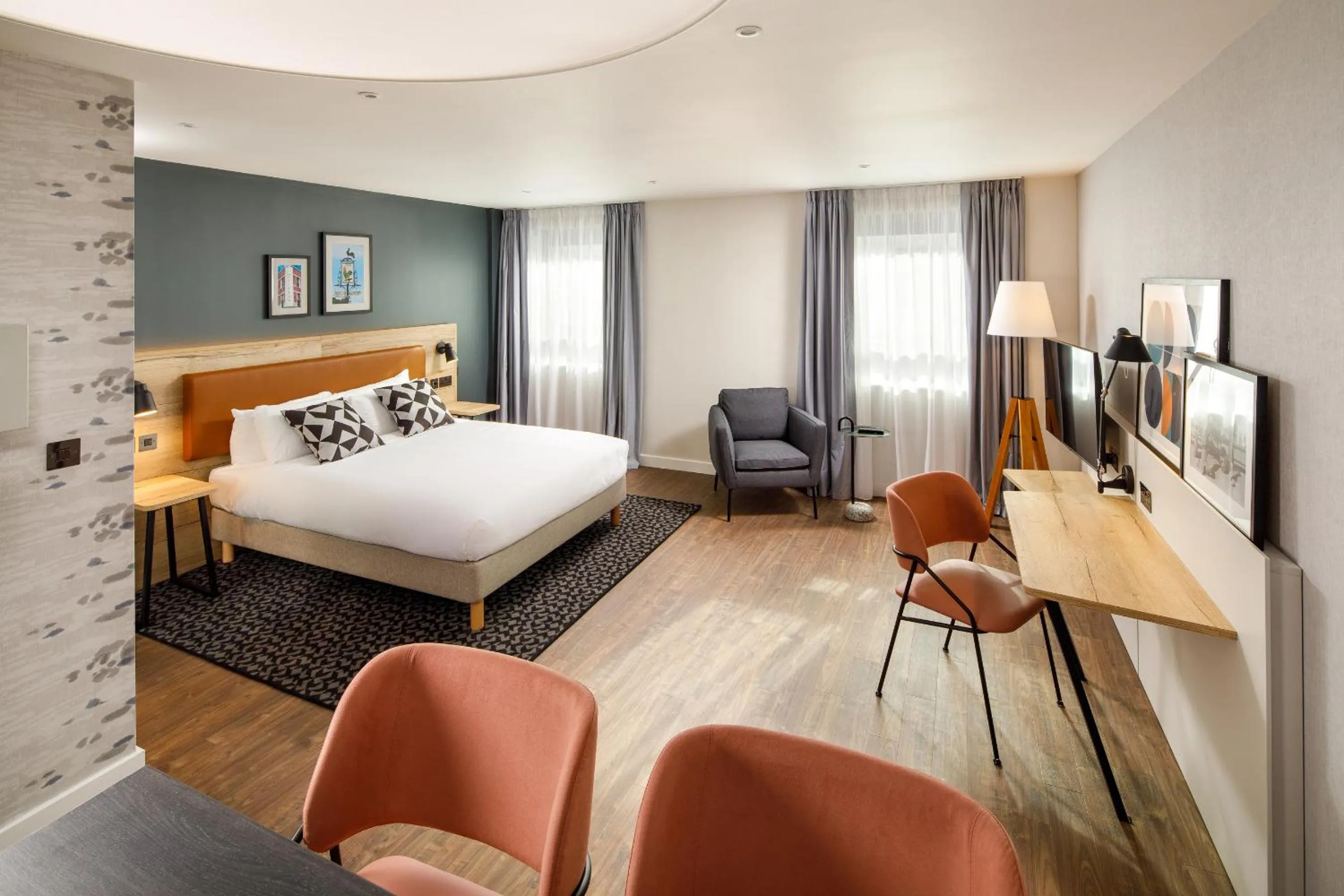 Bed in Aparthotel Adagio London Sutton Point