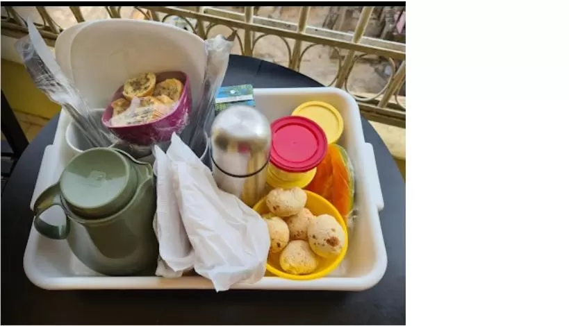 Breakfast in Pousada Reino Encantado - São Thomé das Letras - Minas Gerais