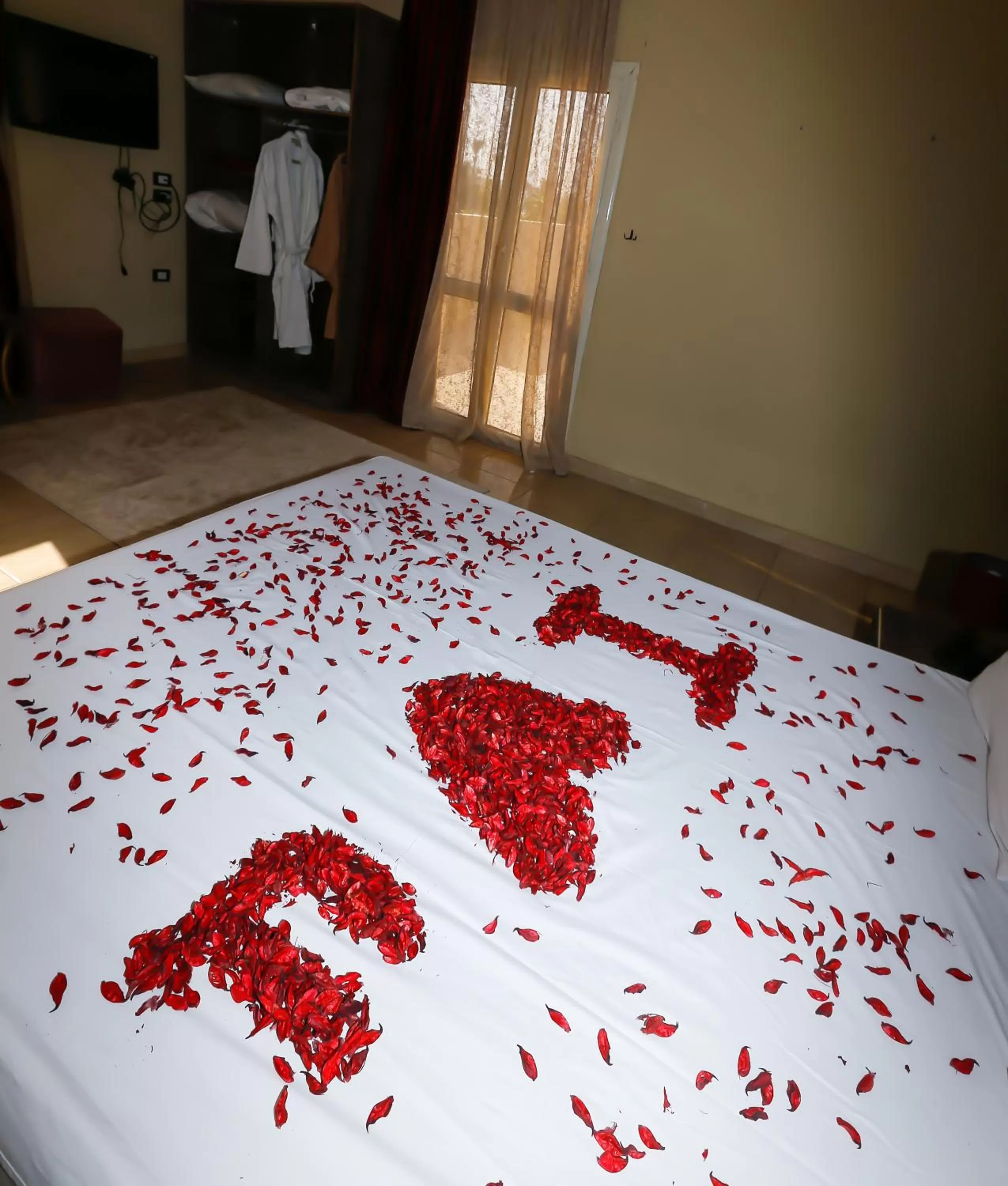 Bed in King Cheops Inn - Pyramid View