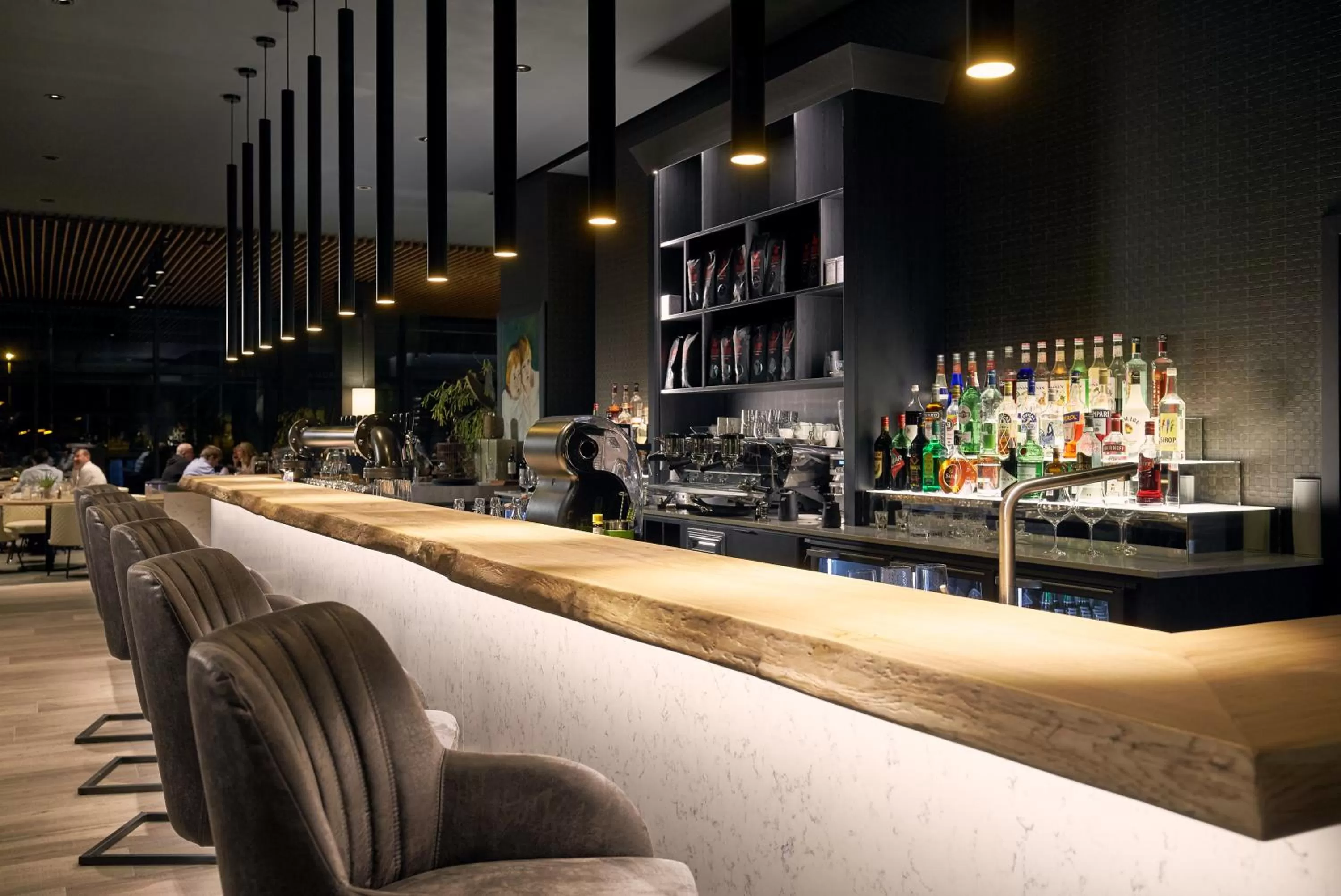 Lounge or bar in Van Der Valk Luxembourg Arlon