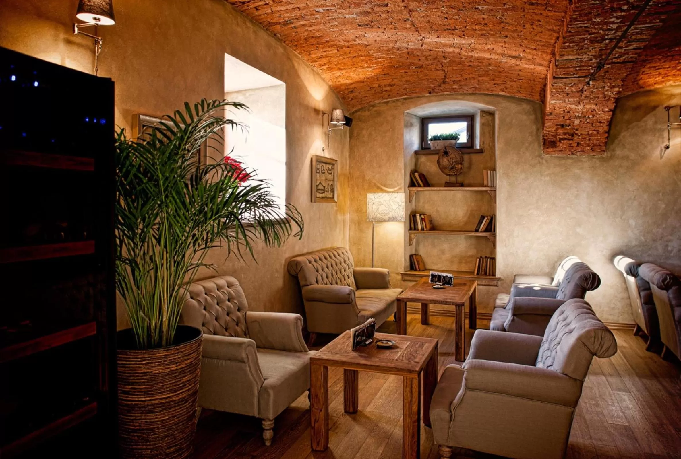 Lounge or bar in B&B Dvor Tacen