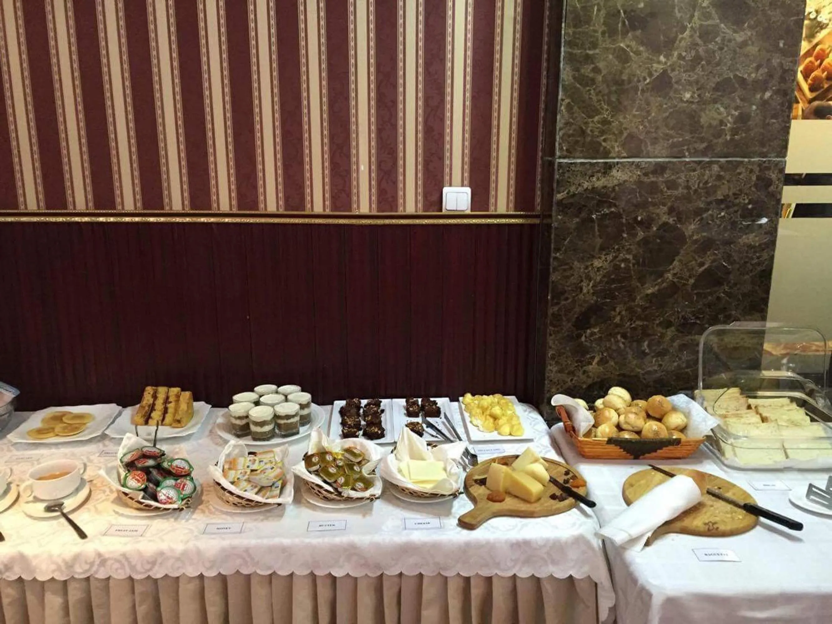 Buffet breakfast in Springs Hotel Ulaanbaatar