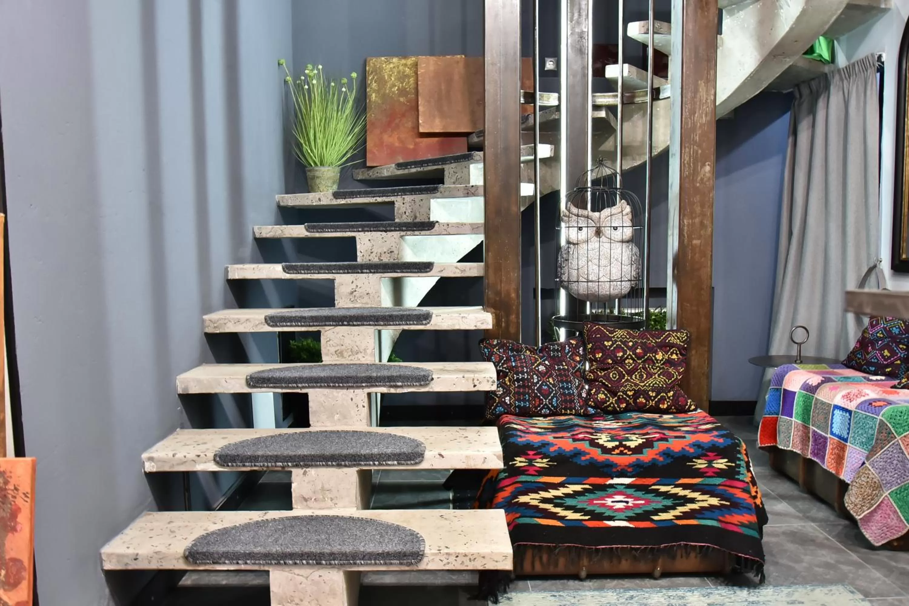 Decorative detail, Seating Area in MaNNa Boutique Hotel