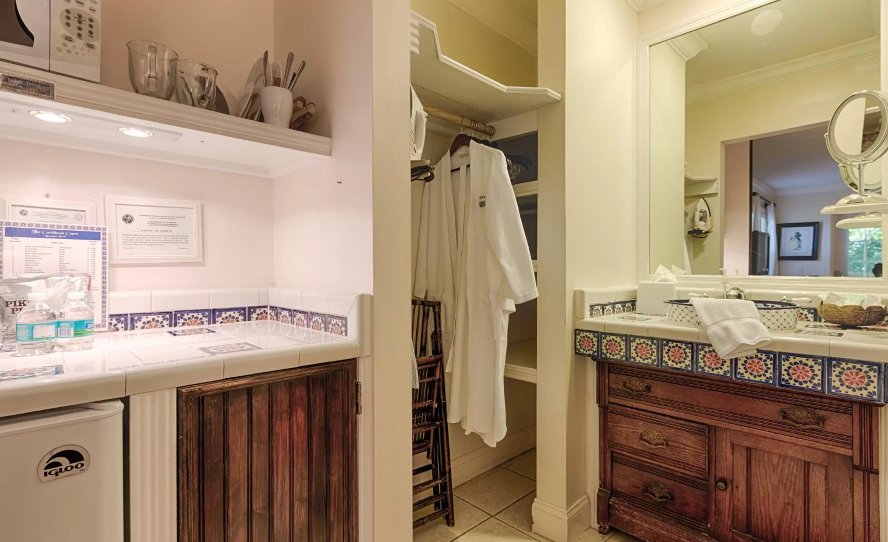 Bathroom in The Caribbean Court Boutique Hotel