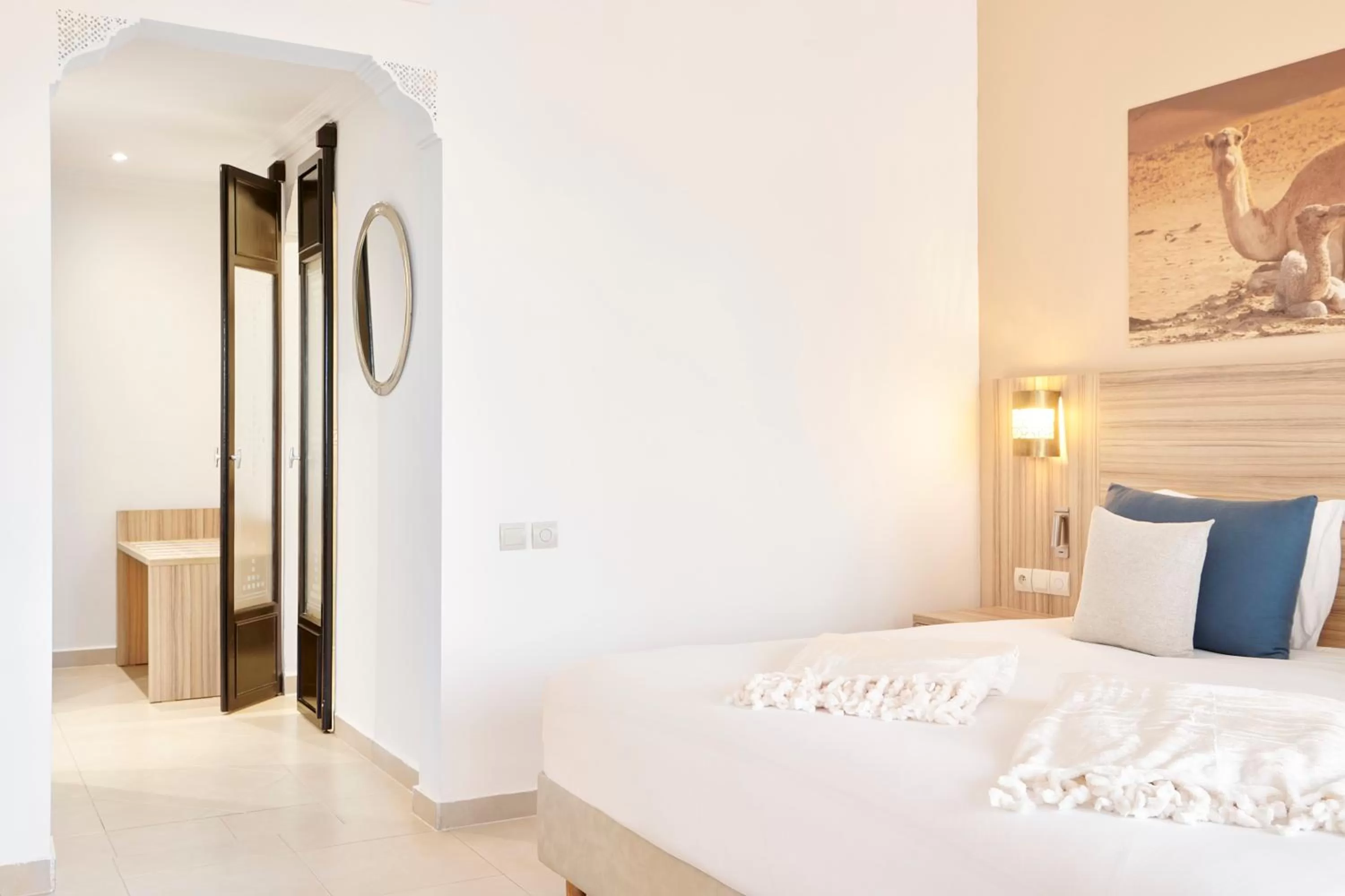 Bedroom, Bed in Iberostar Waves Club Palmeraie Marrakech All Inclusive