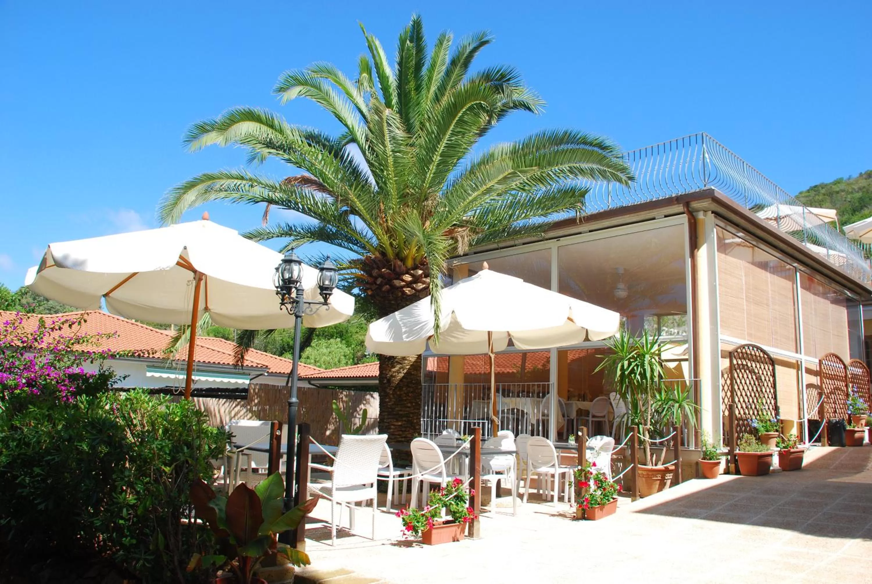 Facade/entrance in Hotel Villa Wanda