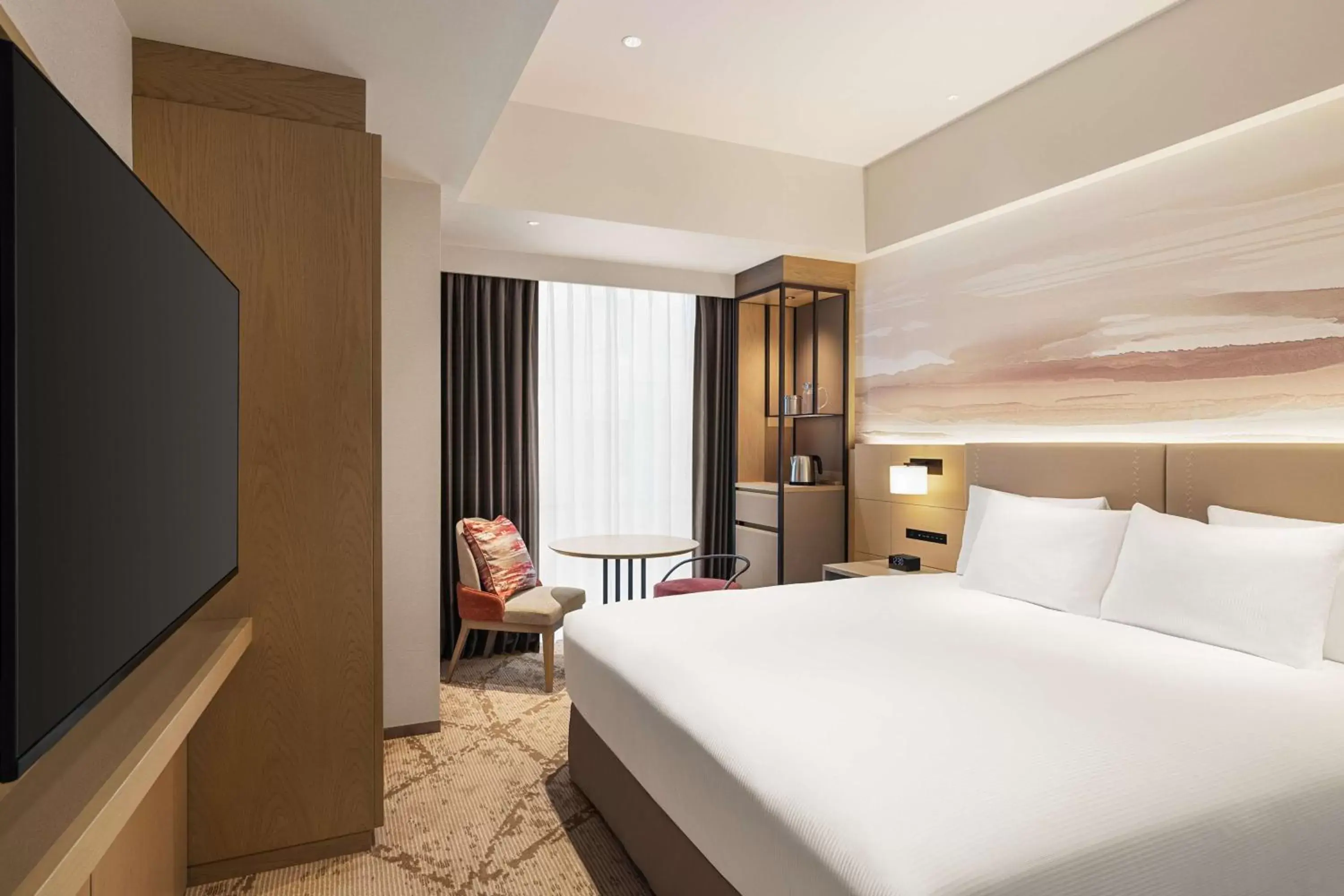 Deluxe King Room in DoubleTree by Hilton Toyama Deluxe King Room in DoubleTree by Hilton Toyama