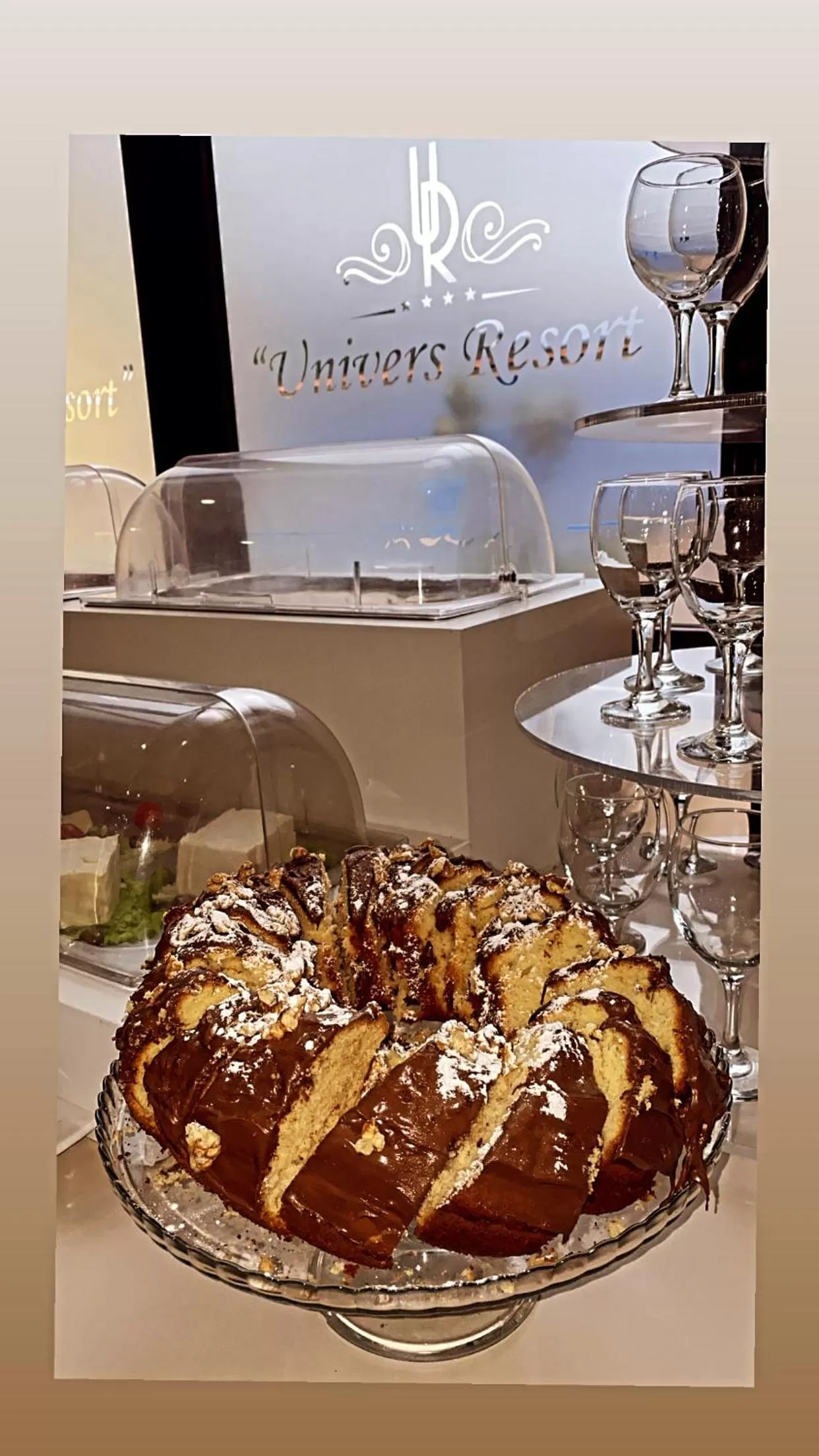 Food and drinks in Univers Resort