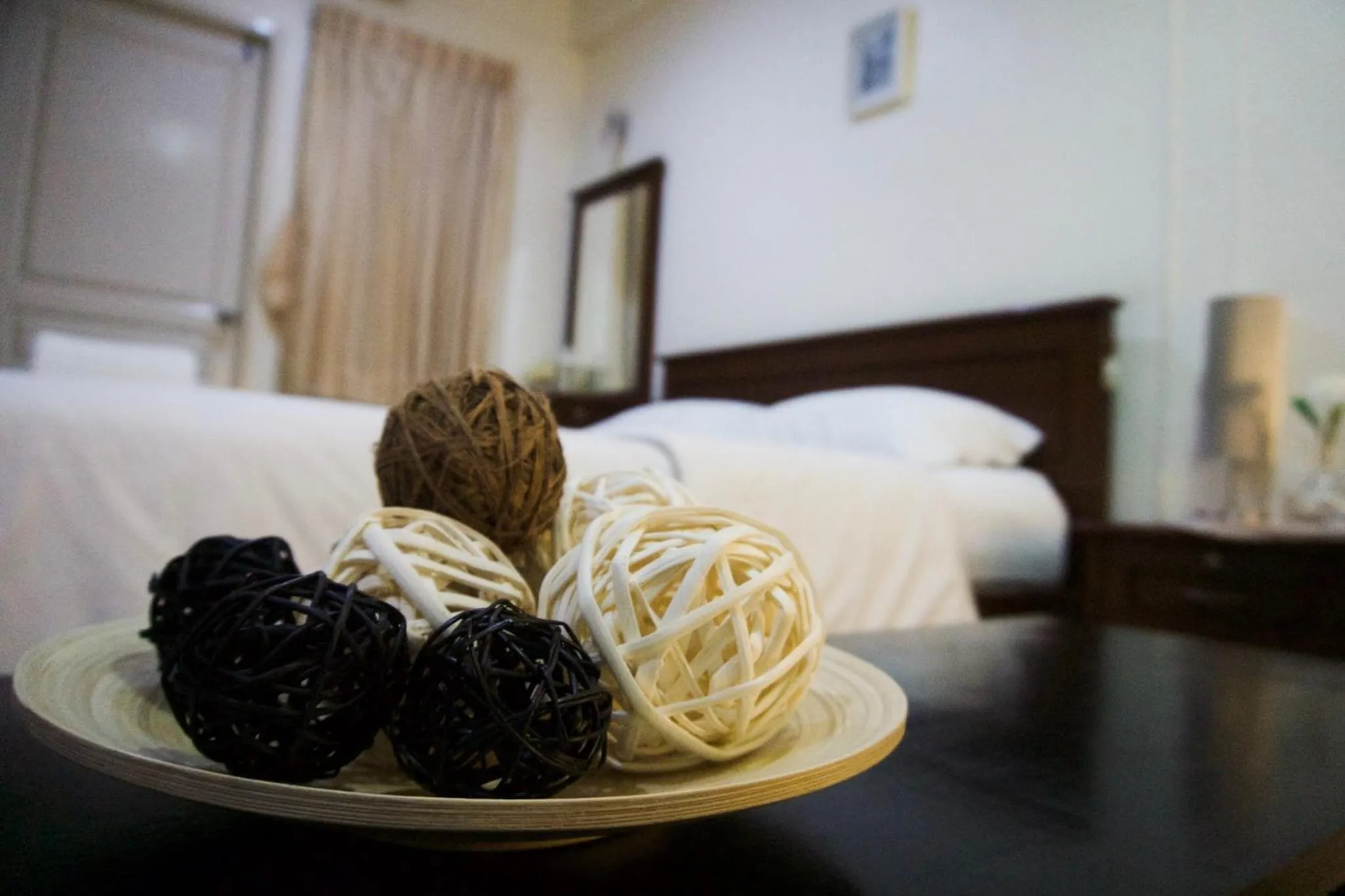 Photo of the whole room, Bed in Baan Boonanan Apartment