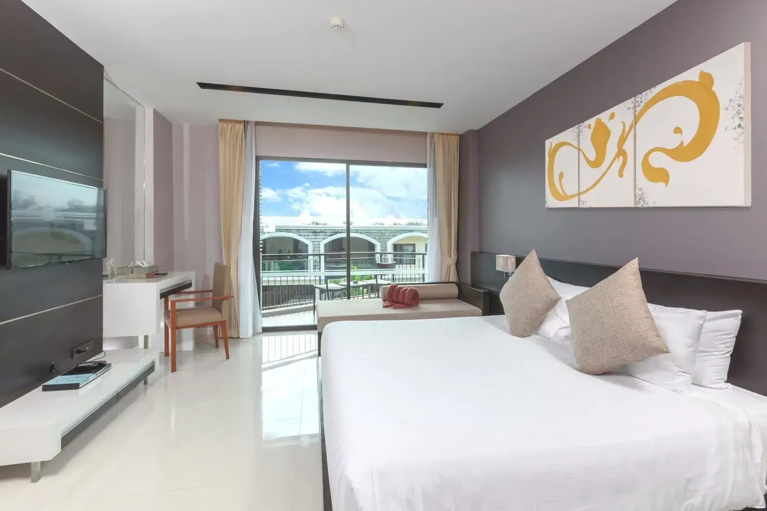 Deluxe Double or Twin Room in The Charm Resort Phuket - SHA Certified Deluxe Double or Twin Room in The Charm Resort Phuket - SHA Certified