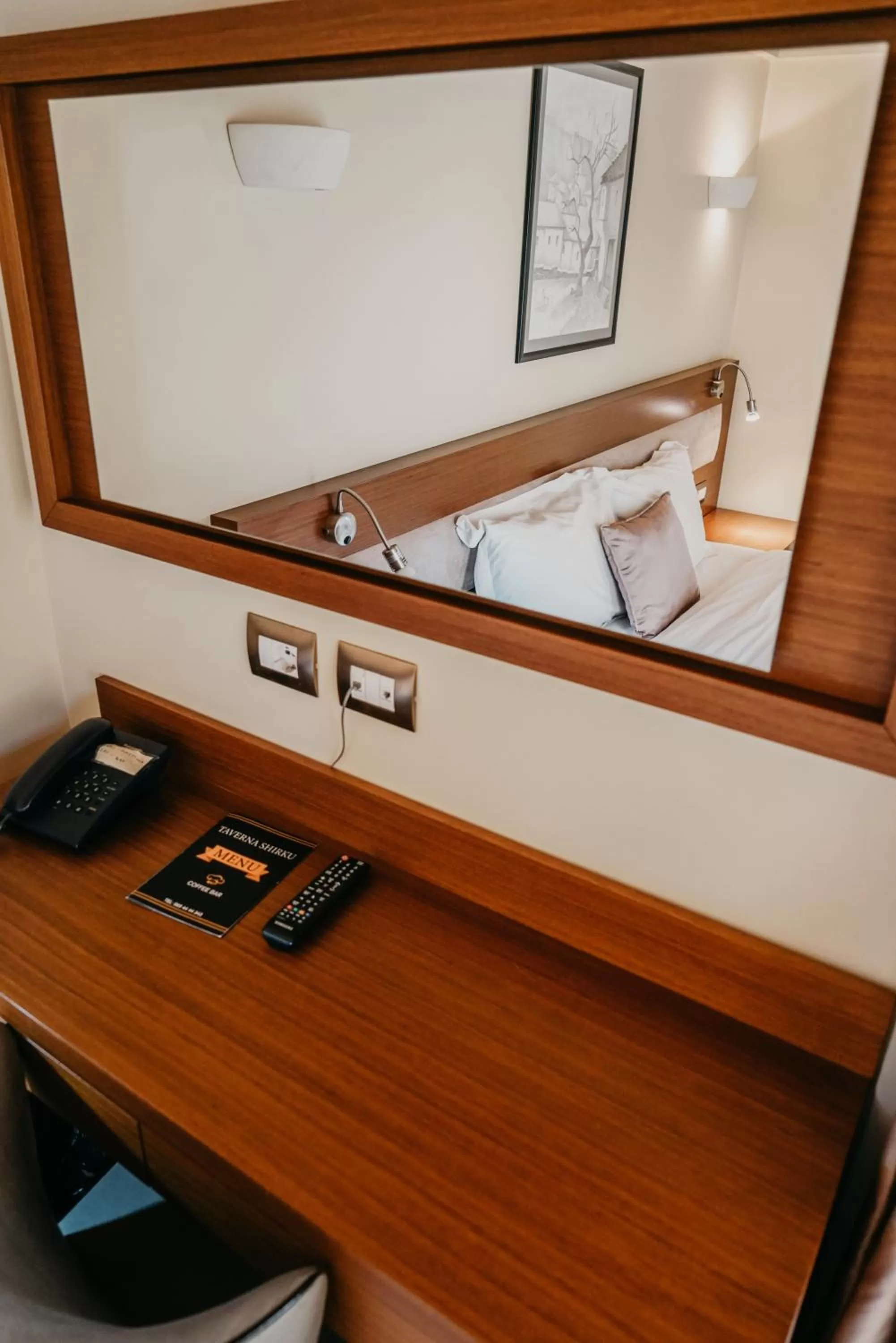 hair dresser, Bathroom in Center Hotel