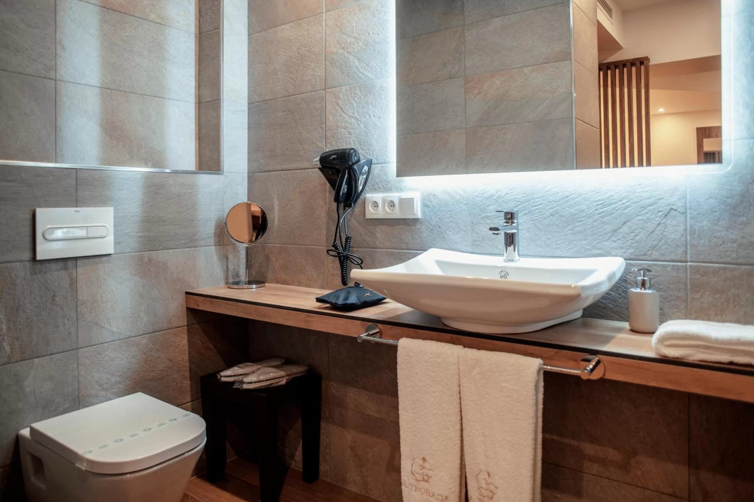 Toilet in La Trobada Hotel Boutique