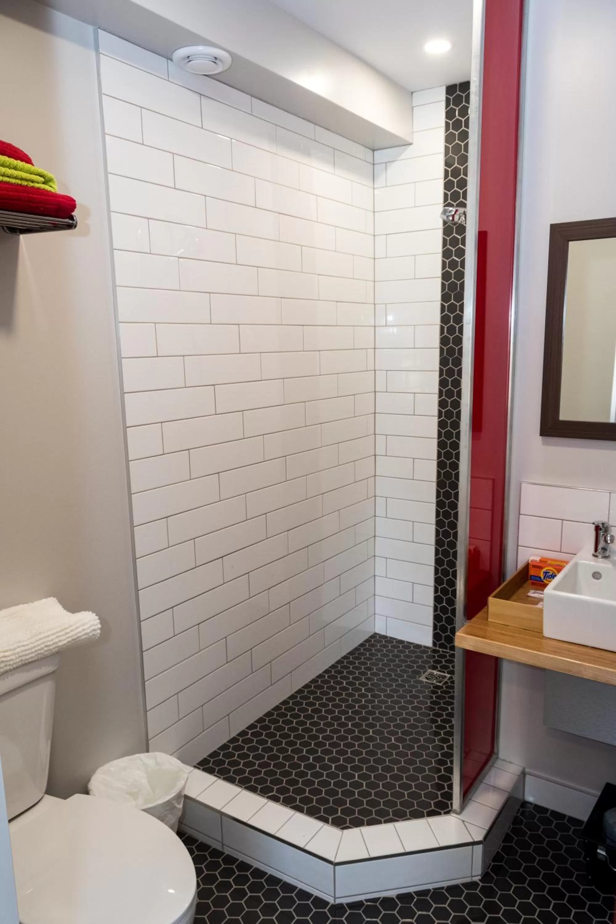 Shower in Morel Executive Suites