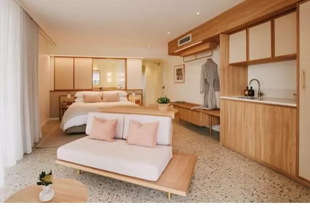 Bed in The Surf Yamba - Boutique Hotel