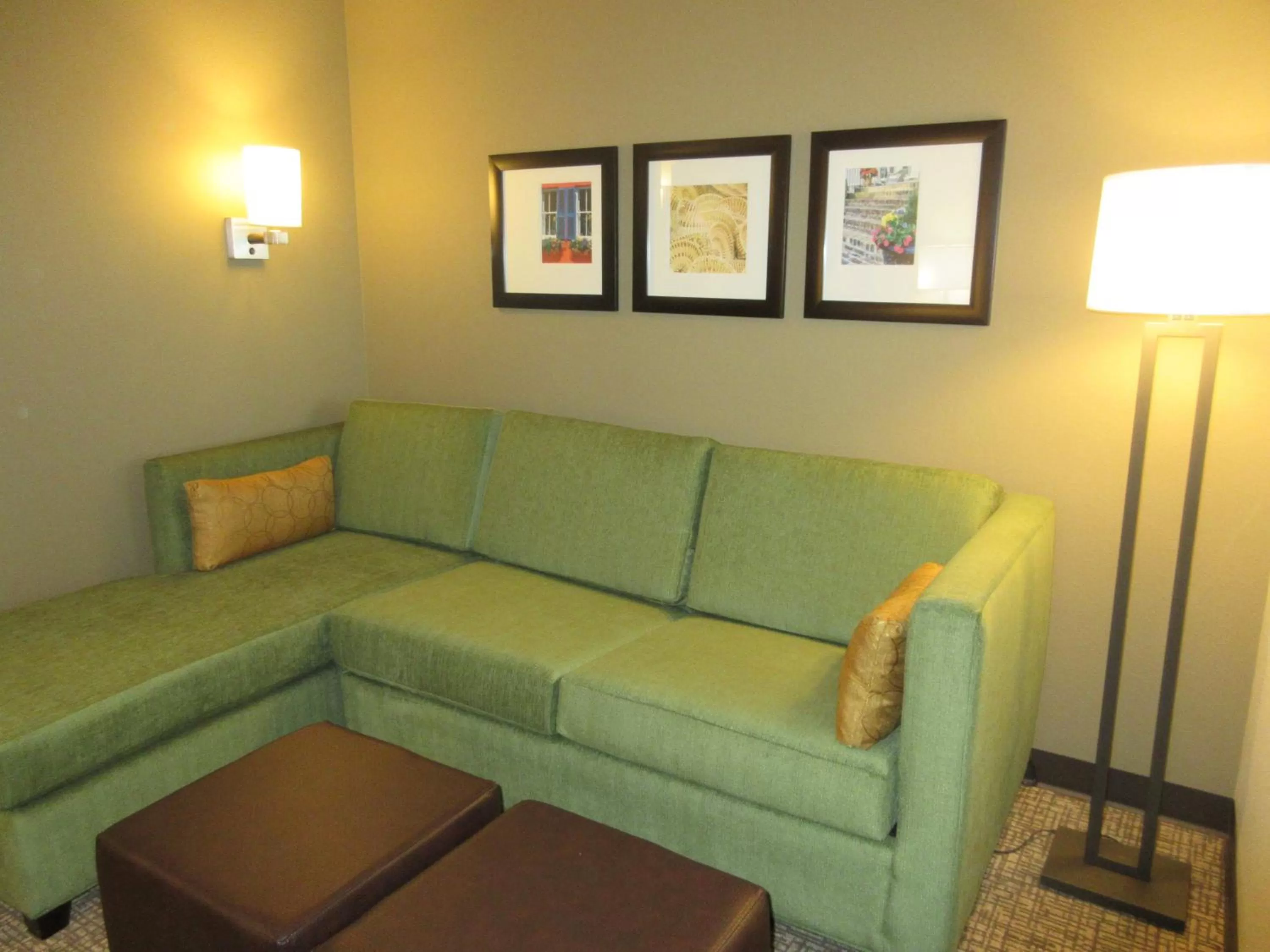 Seating area in Comfort Suites Summerville