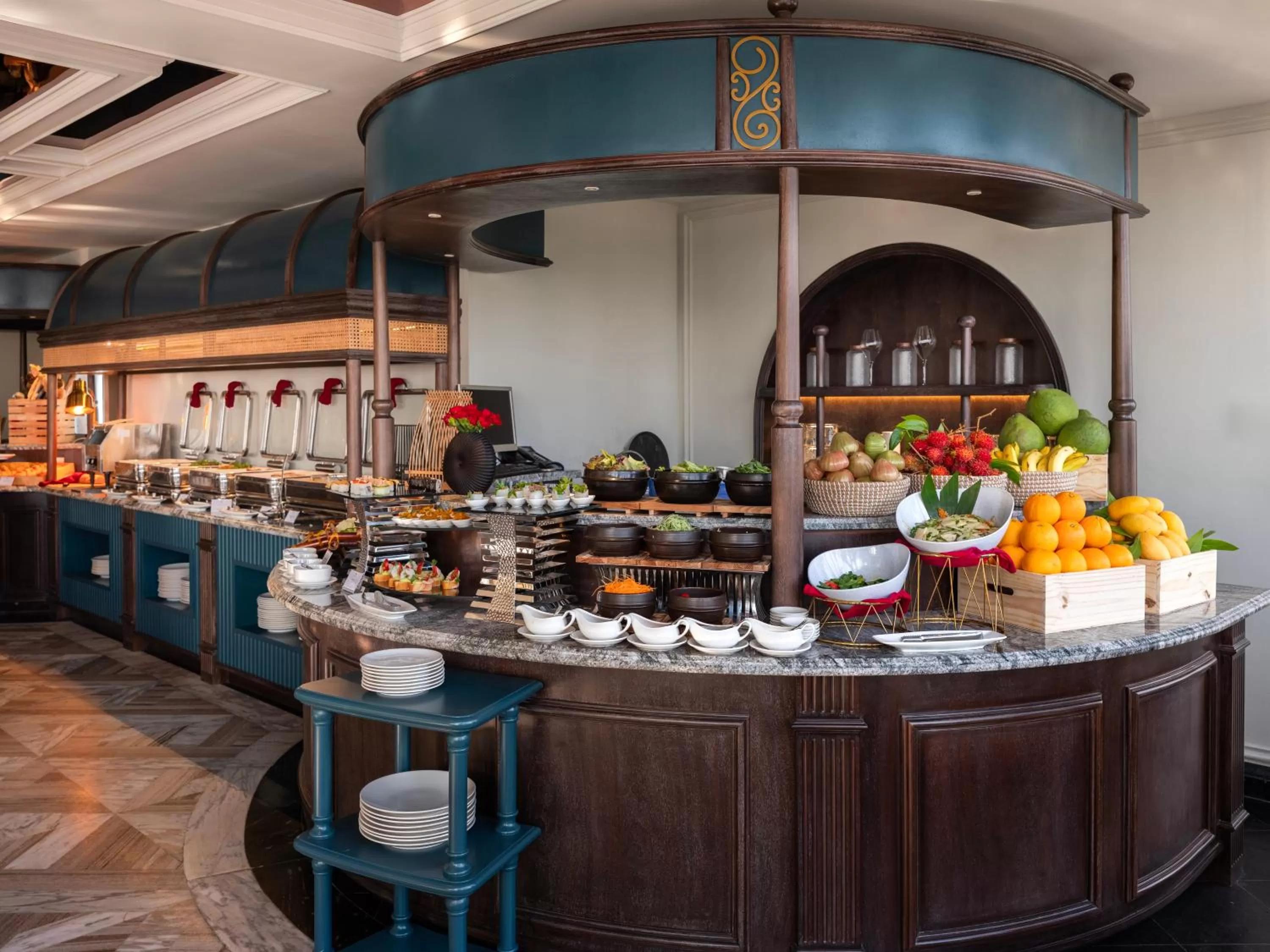 Breakfast in GRAND HOTEL du LAC Hanoi