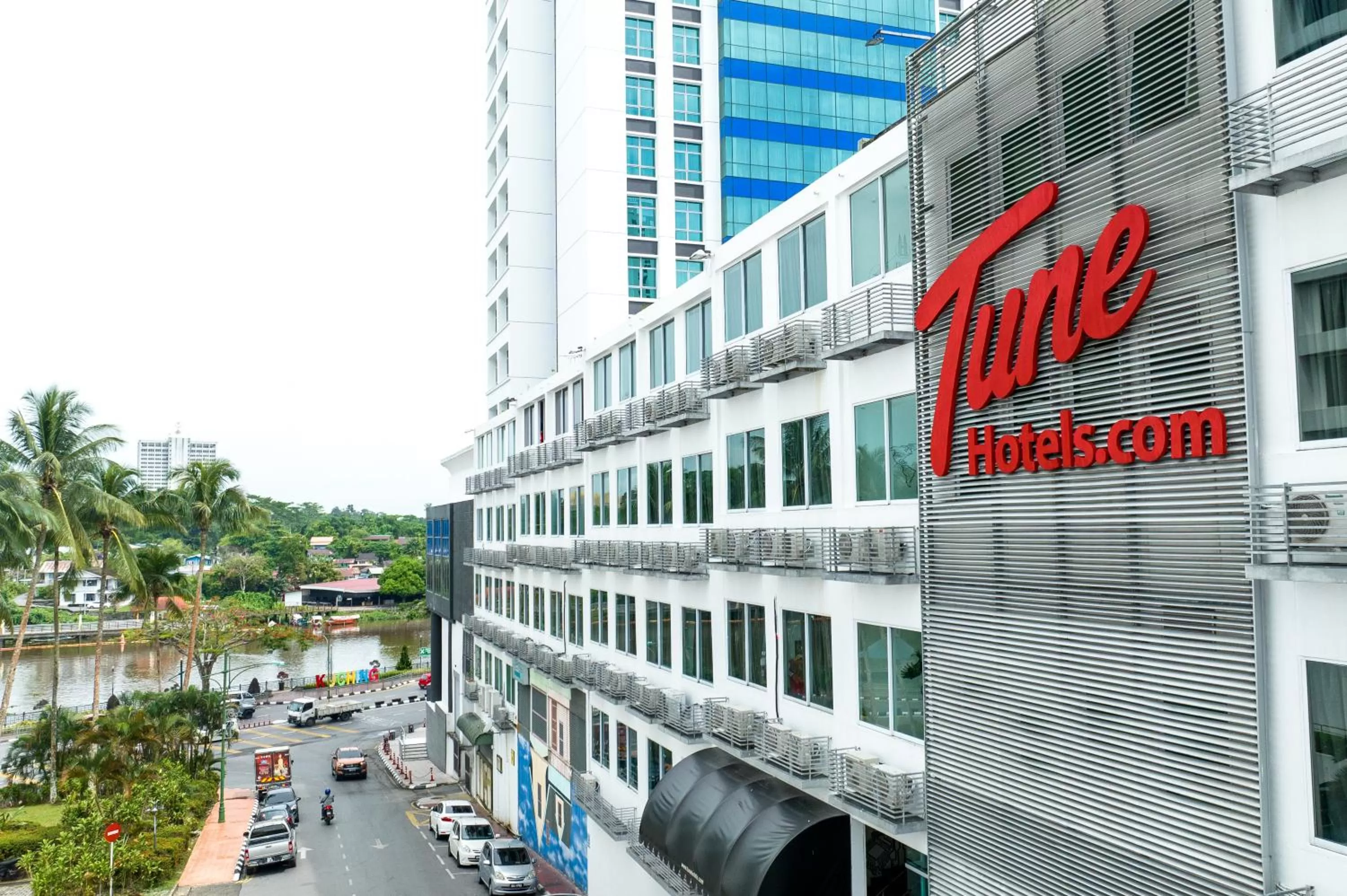 Property building in Tune Hotel - Waterfront Kuching