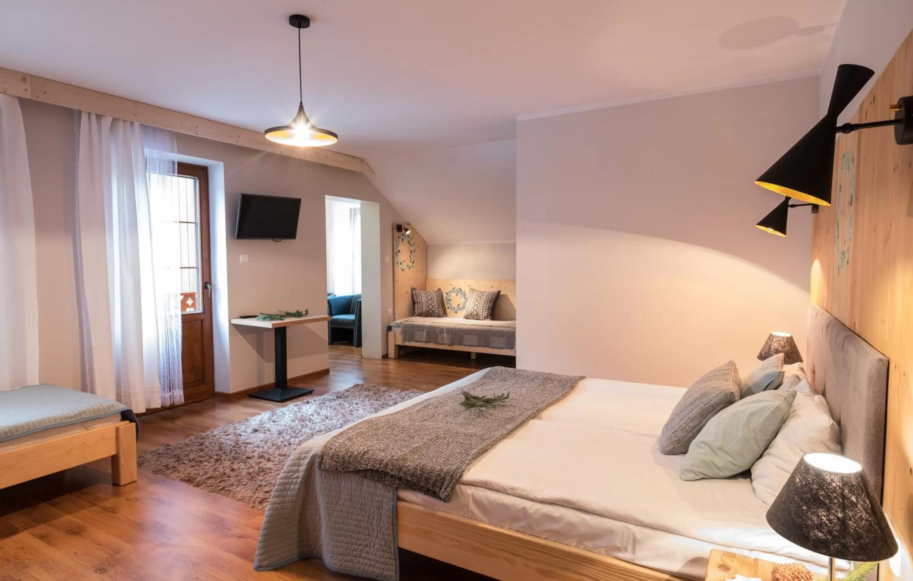 TV and multimedia, Bed in Willa Pokusa