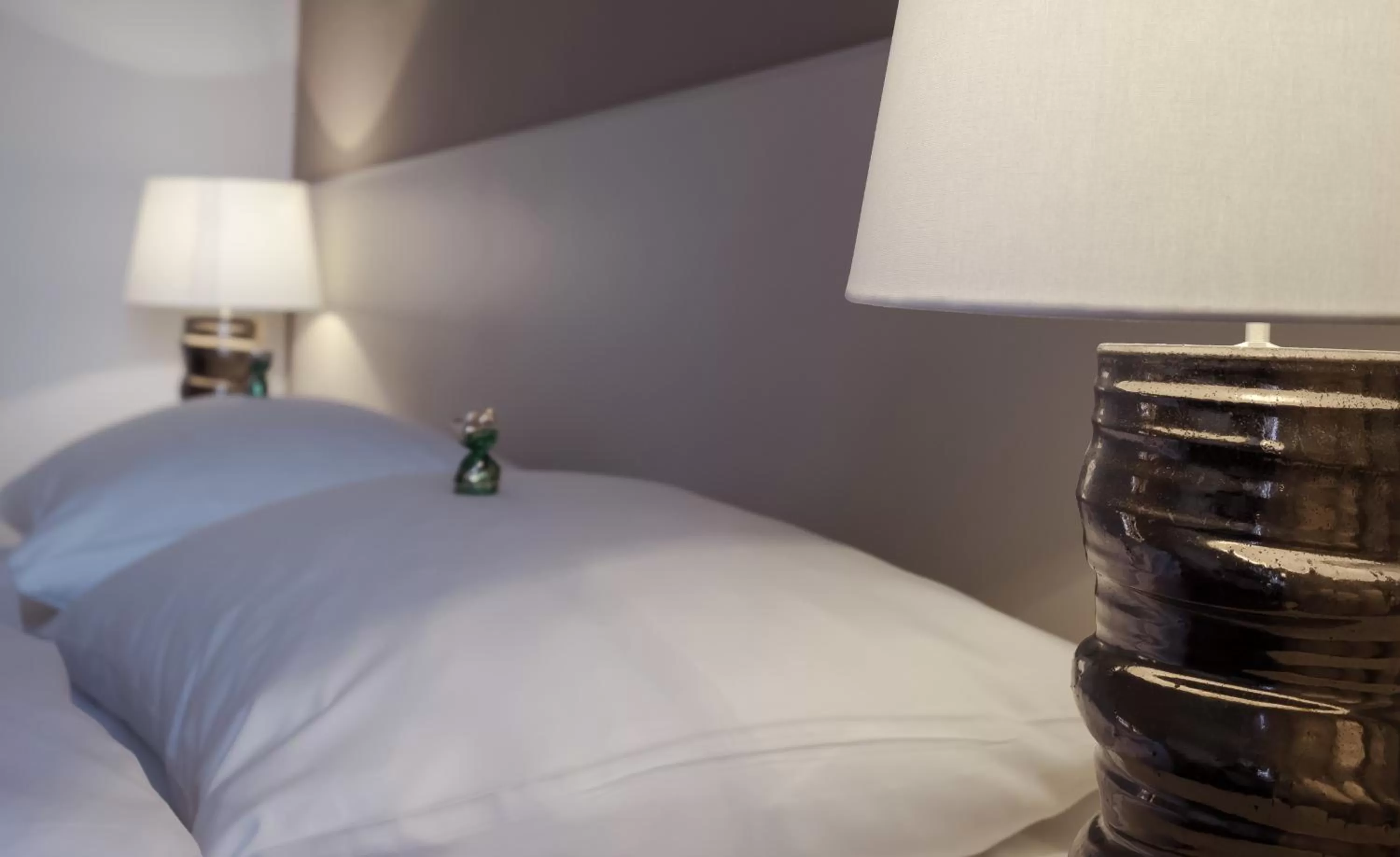 Bed in Hotel Cvilín