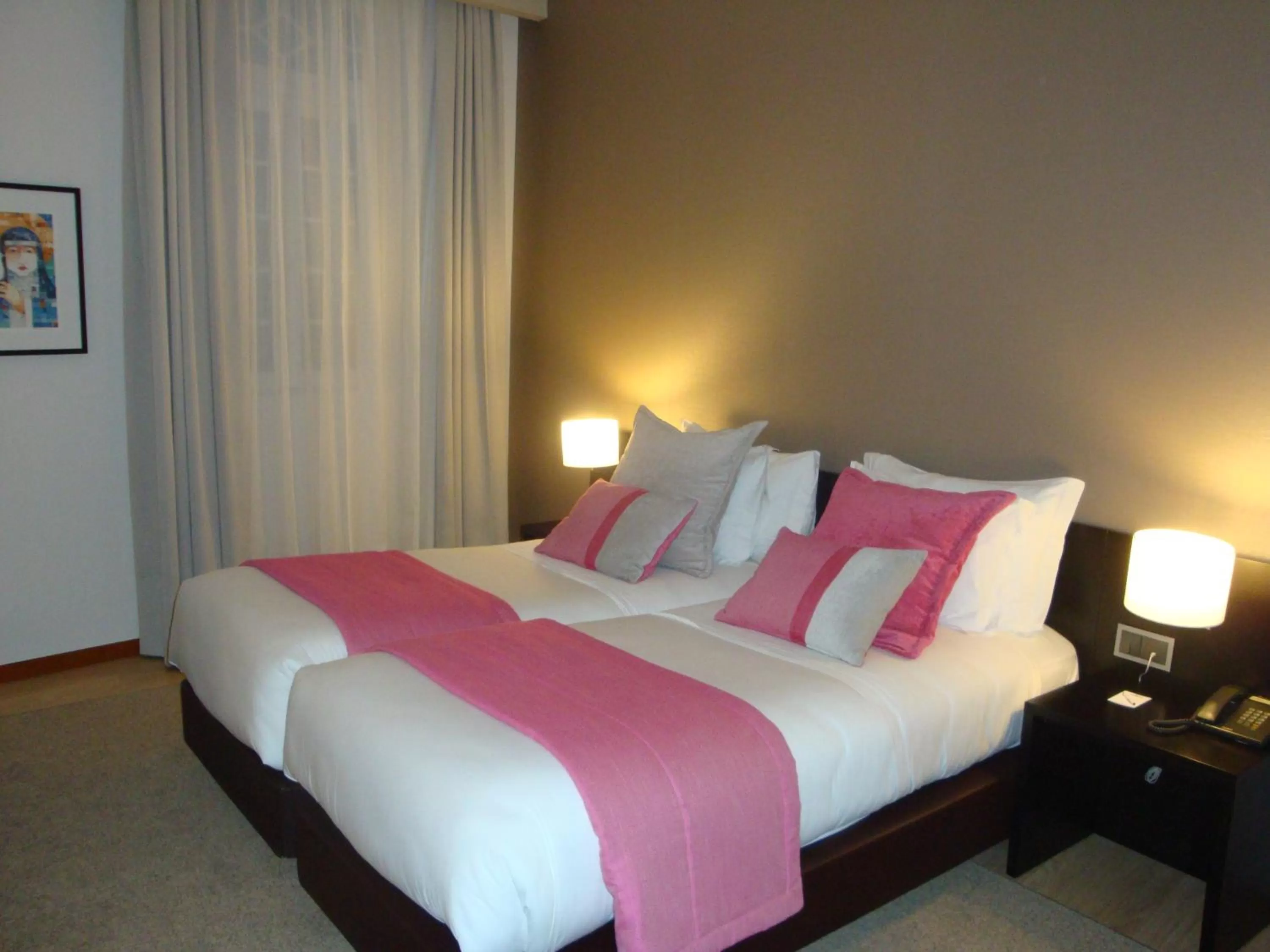 Bed in TURIM Aveiro Palace Hotel