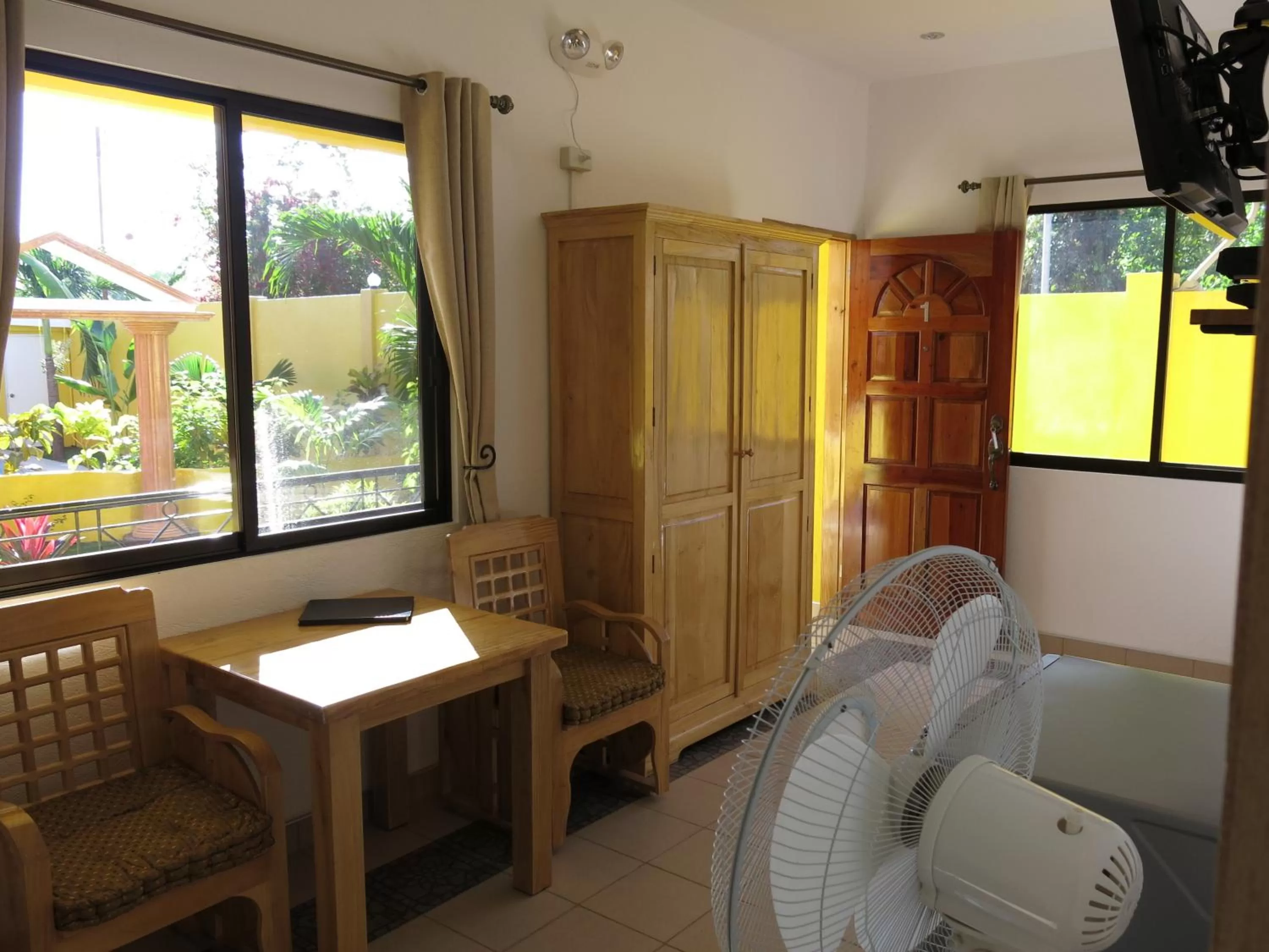 Seating area in Alona's Coral Garden Resort (Adult-Only)
