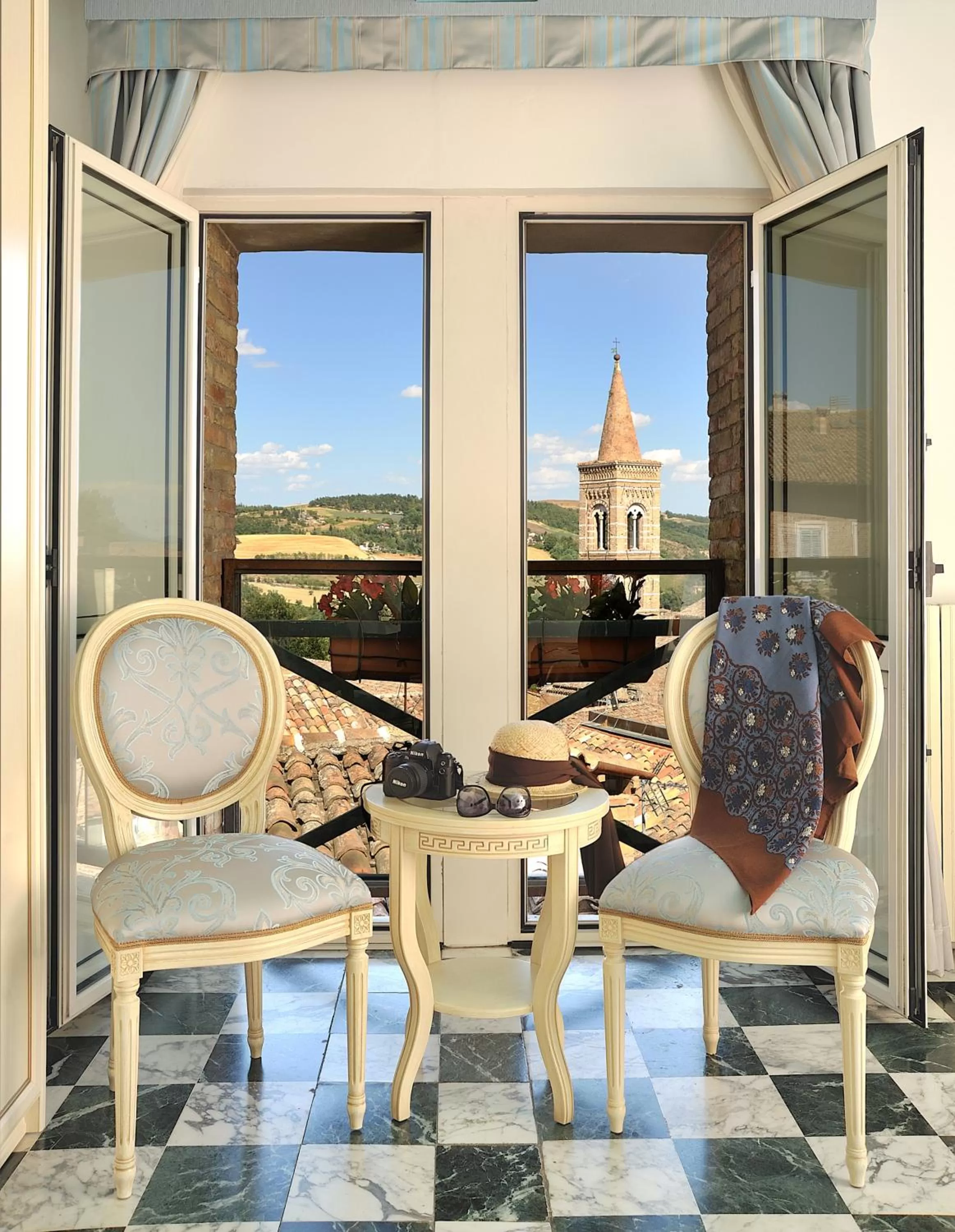 Balcony/Terrace in Albergo Hotel Raffaello