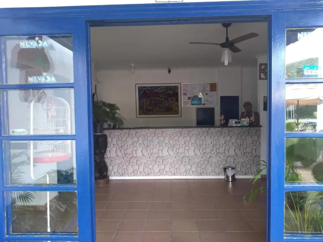 Facade/entrance in Hotel Nevada Ubatuba
